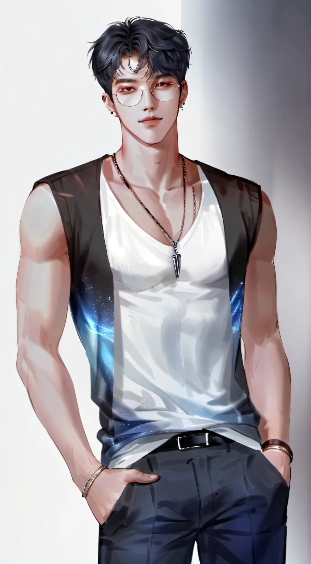 ai character: Adrian background