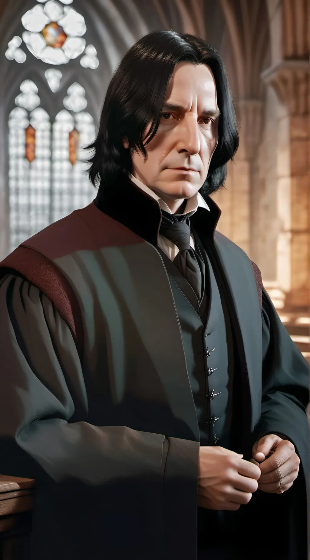 ai character: Severus Snape background
