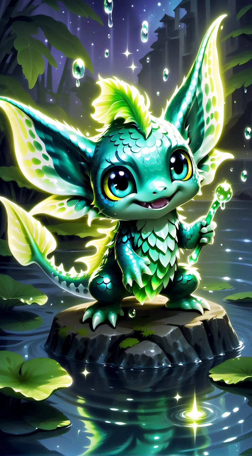 ai character: Logoo background