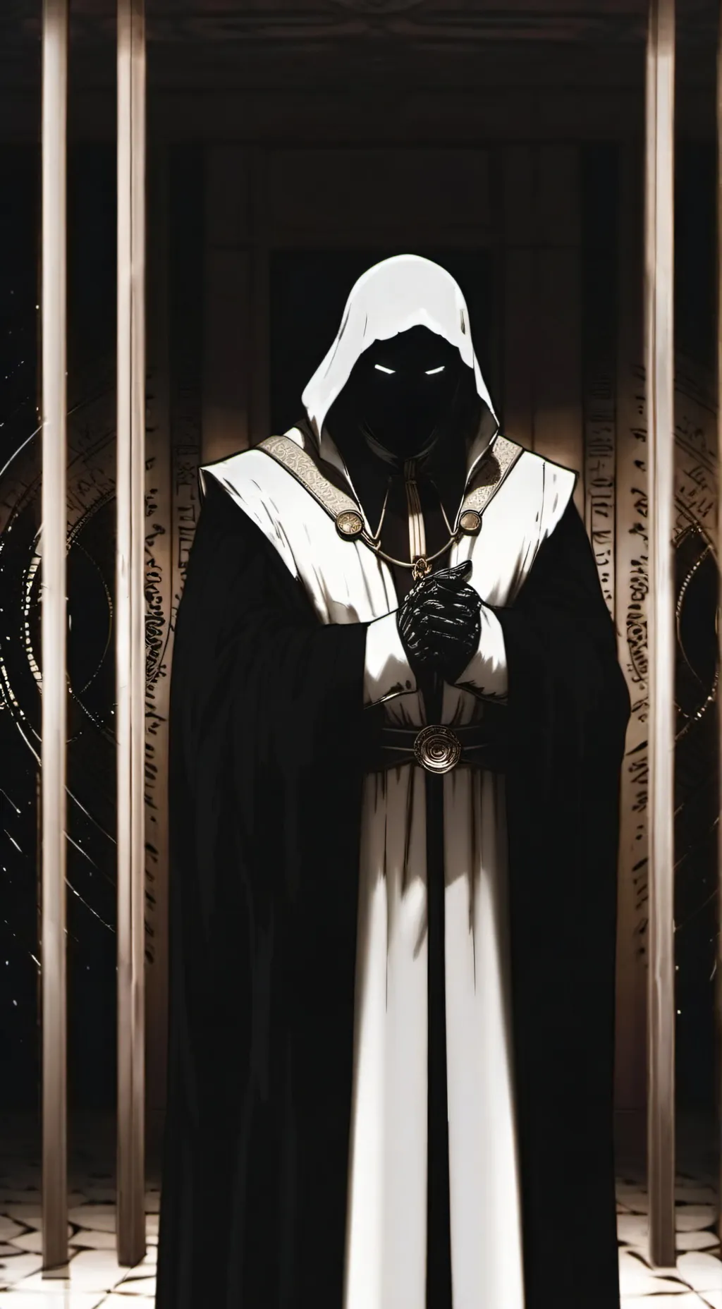 ai character: ꧁The watcher꧂ background