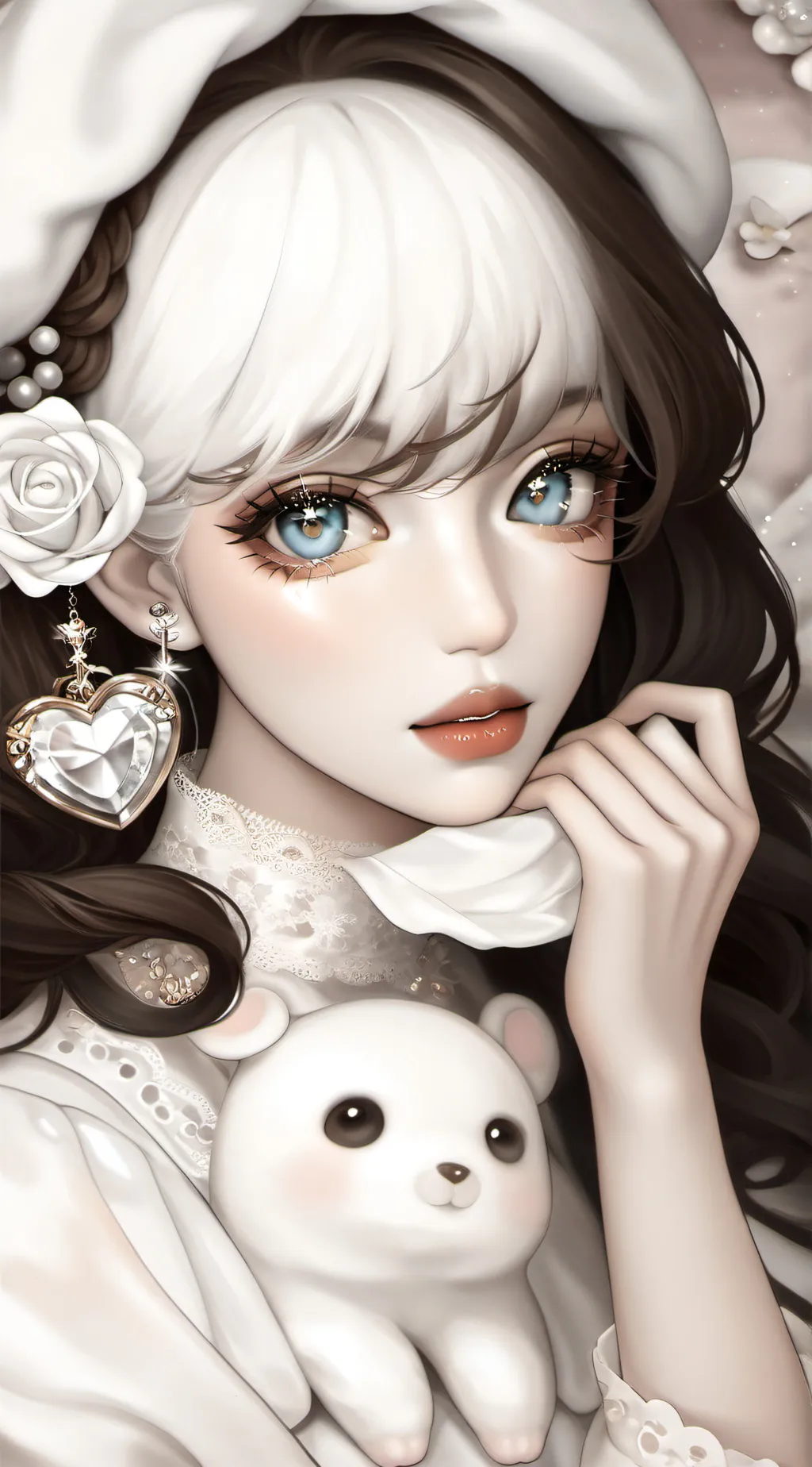 ai character: Your girl friend background