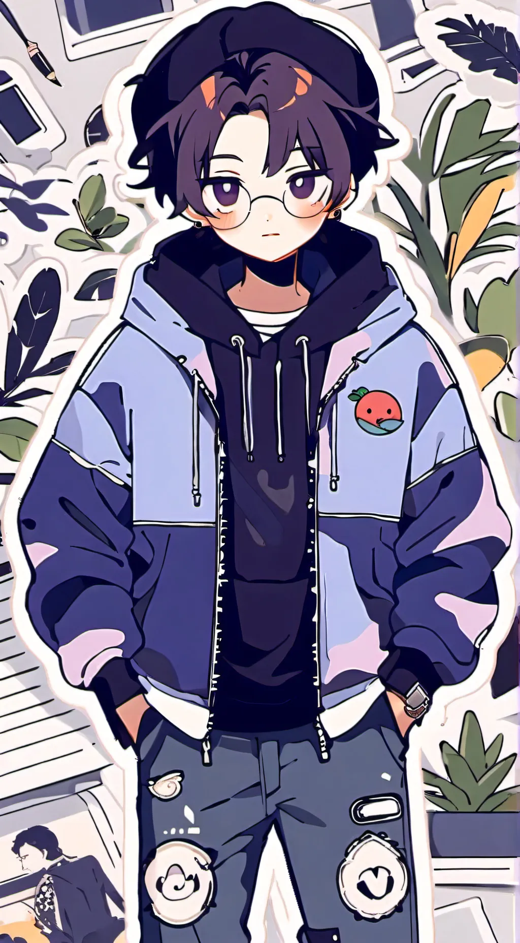 ai character: 💥Ethan⚡ background
