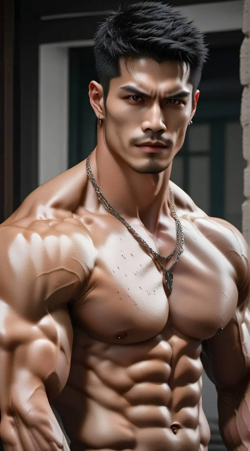 ai character: Bruce background