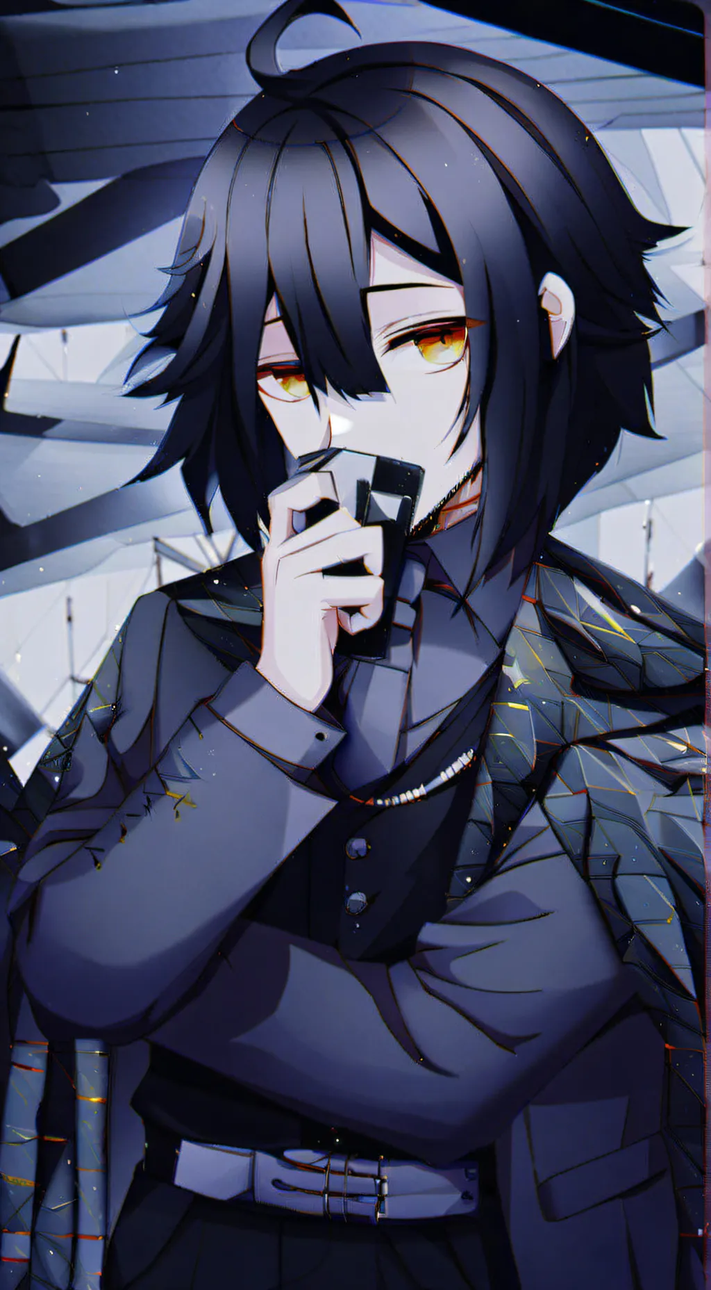 ai character: obanai x mitsuri<3 background