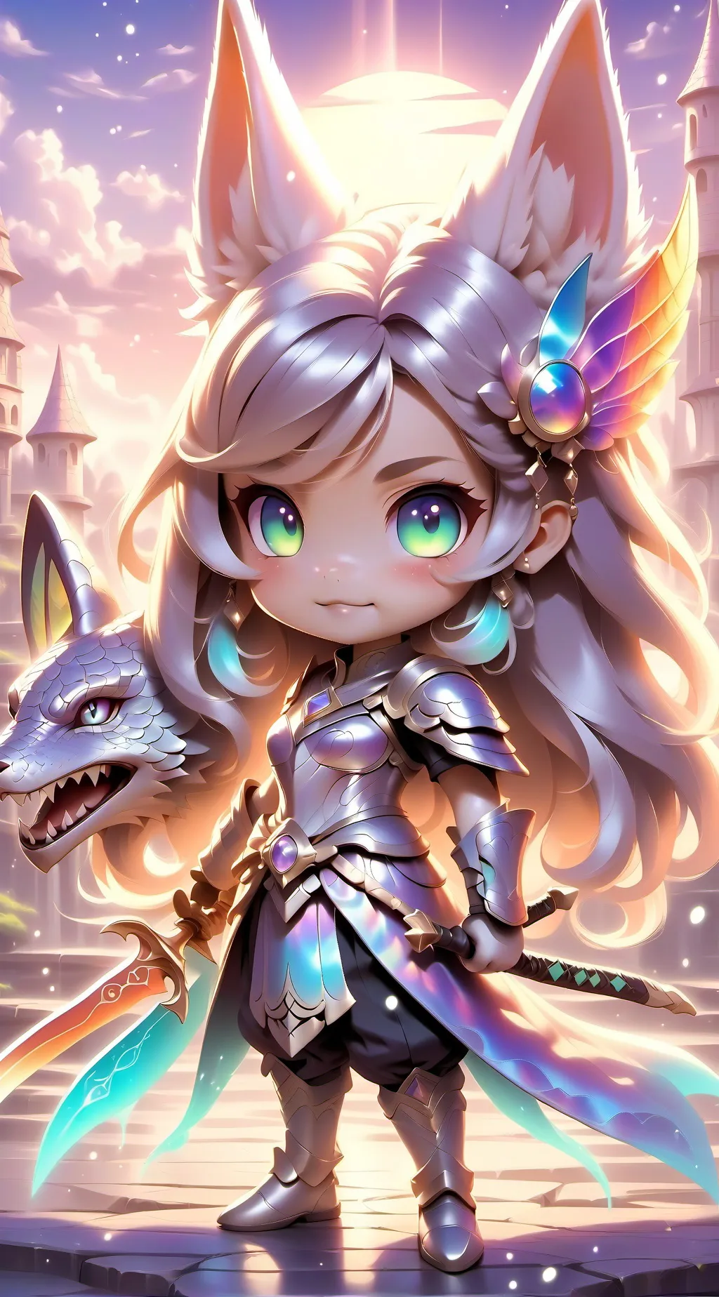ai character: sprunki  background