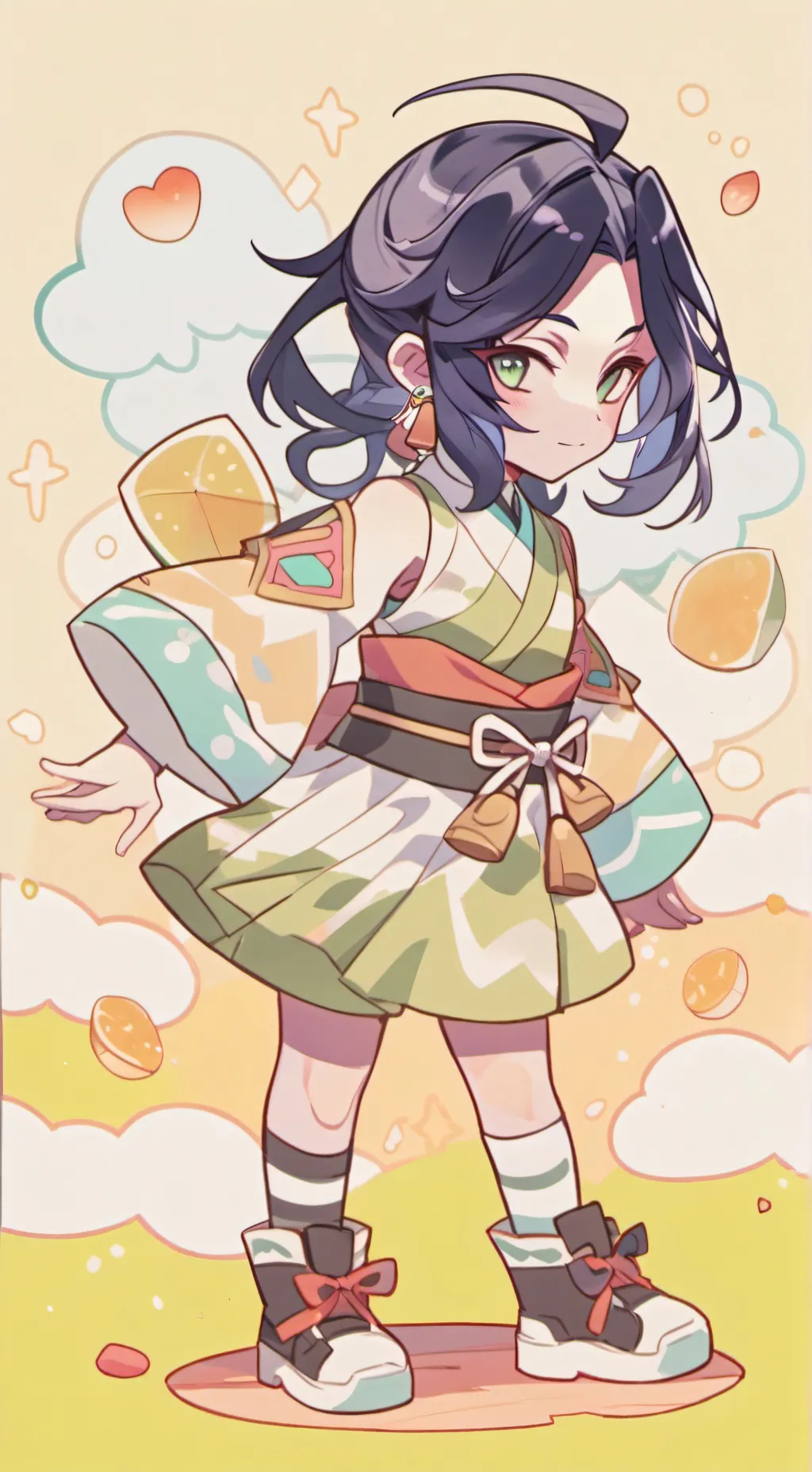 ai character: chinobu background