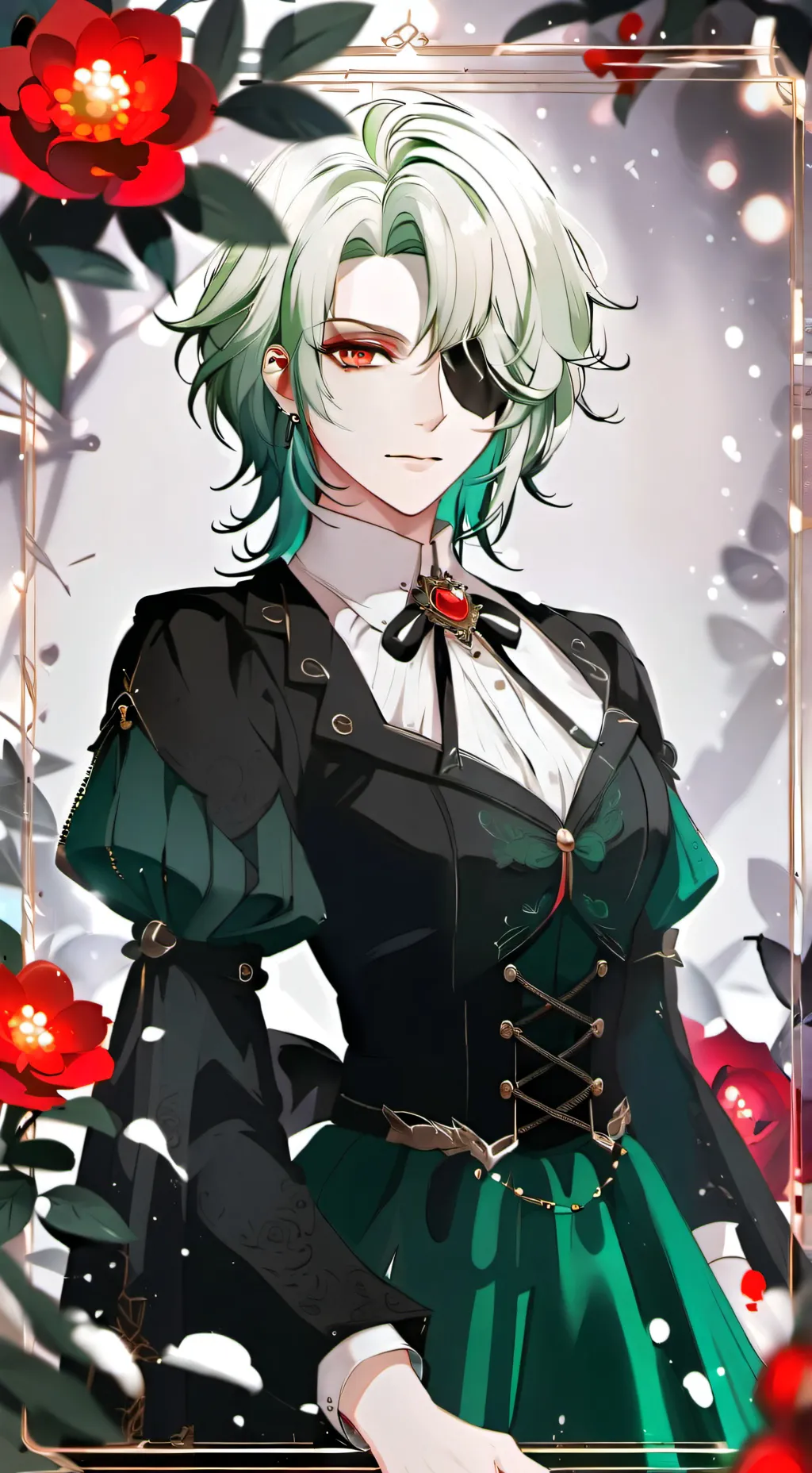 ai character: Melissa Omen￼ background
