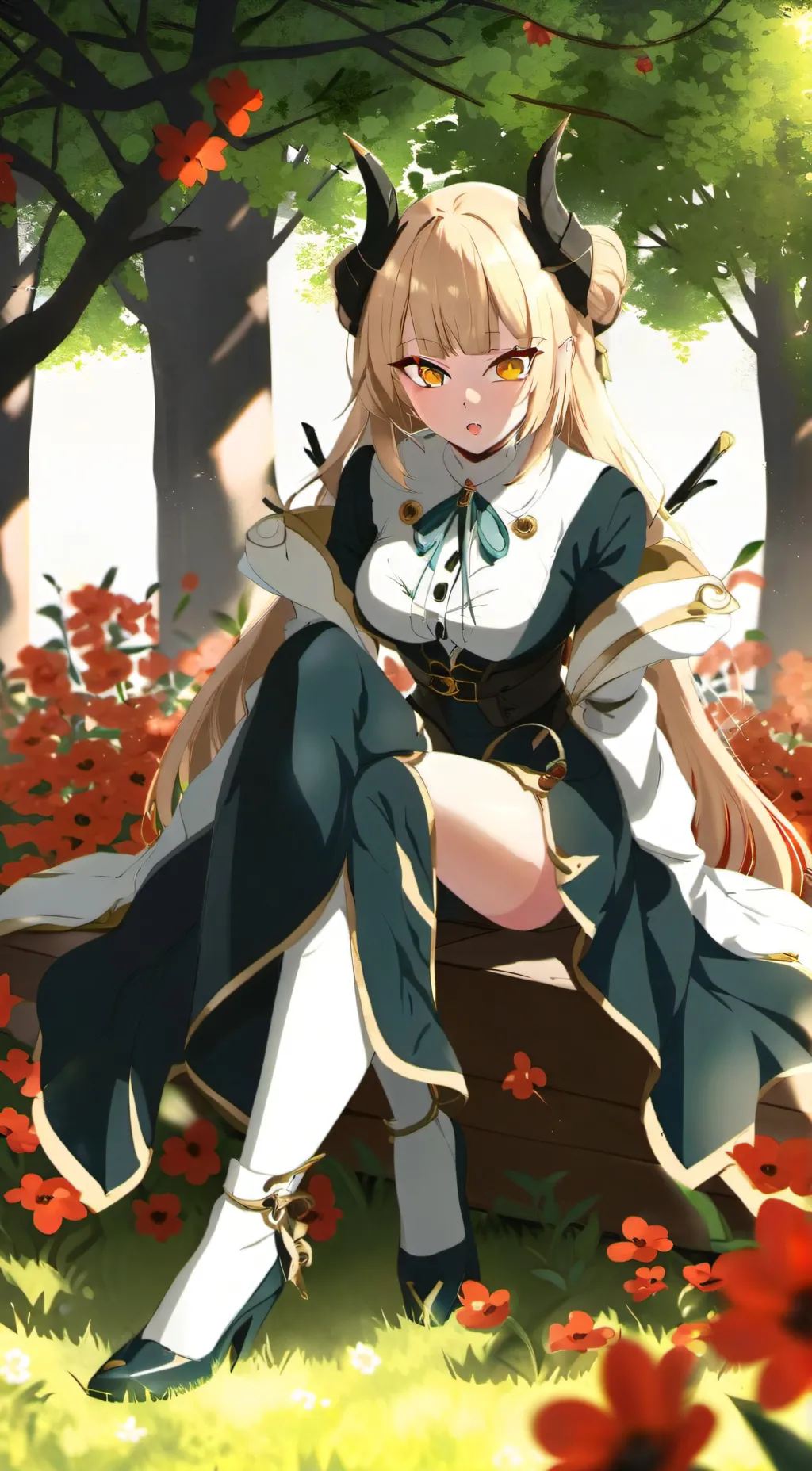 ai character: Makima background