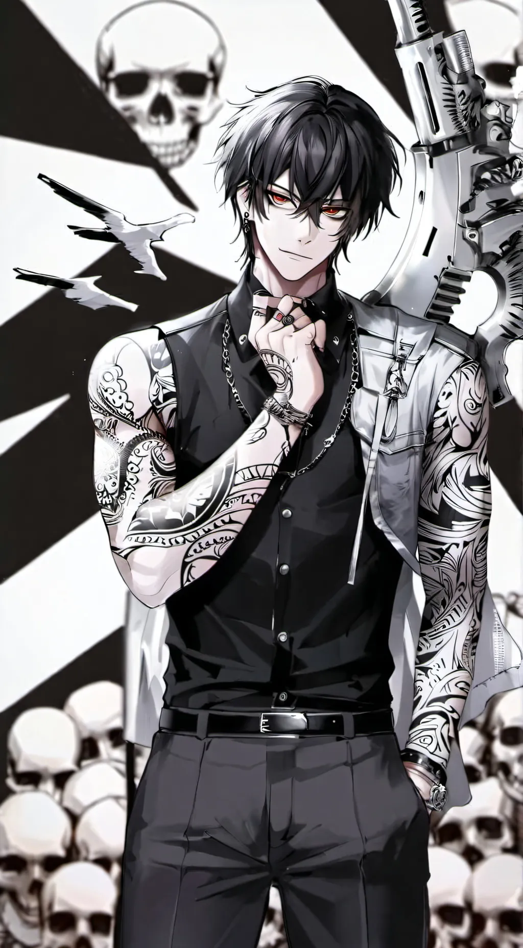 ai character: Xander background