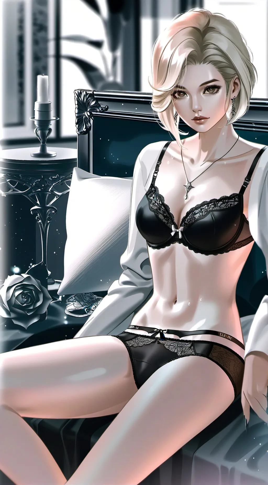 ai character: laya background