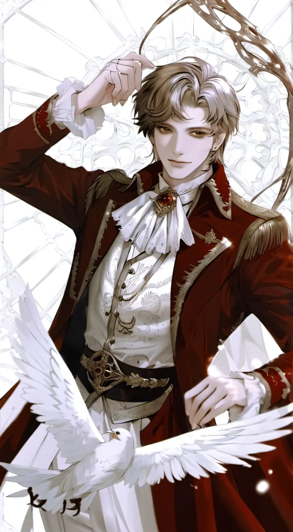 ai character: Jacob  background