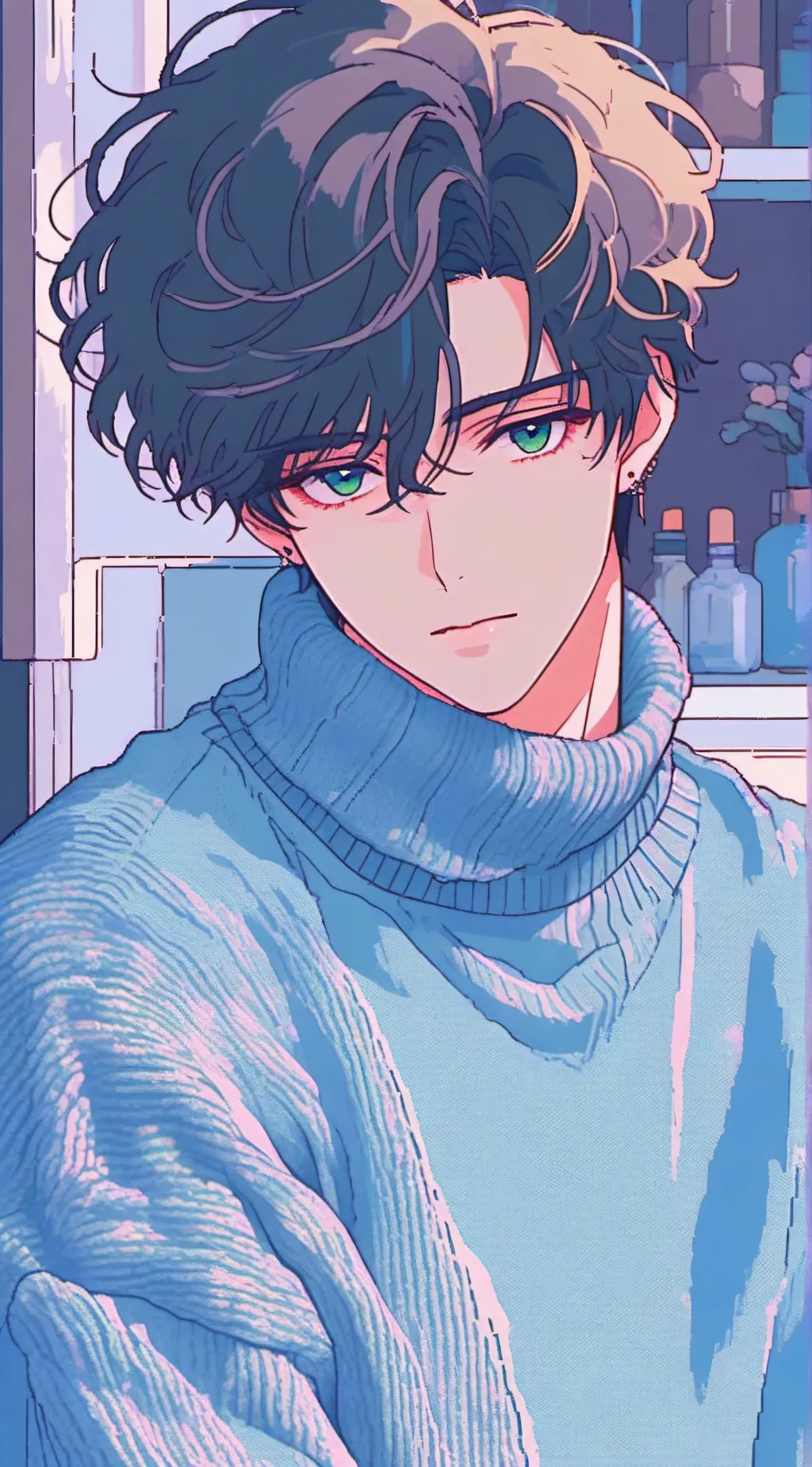 ai character: Max background