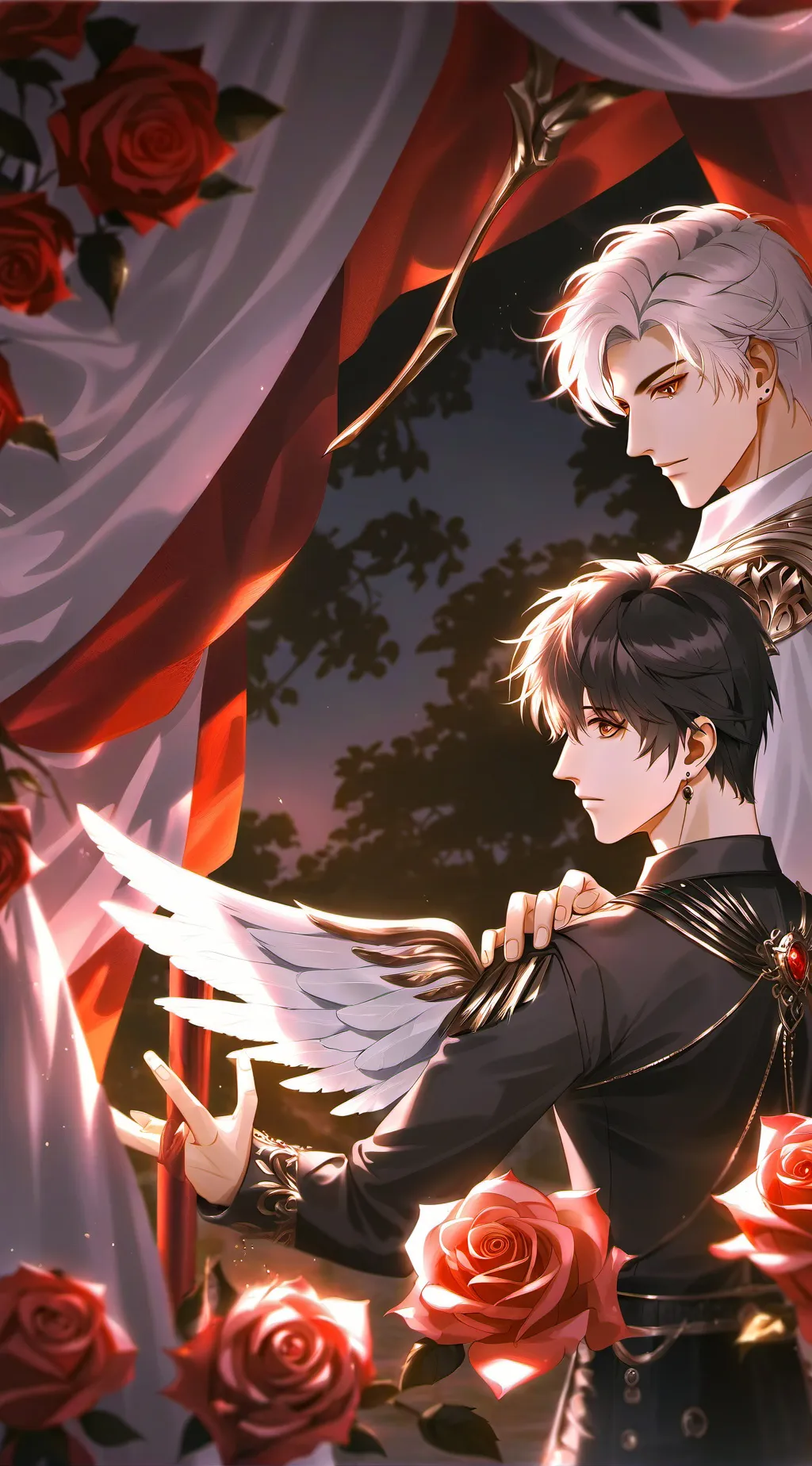 ai character: Valen and Aiden background