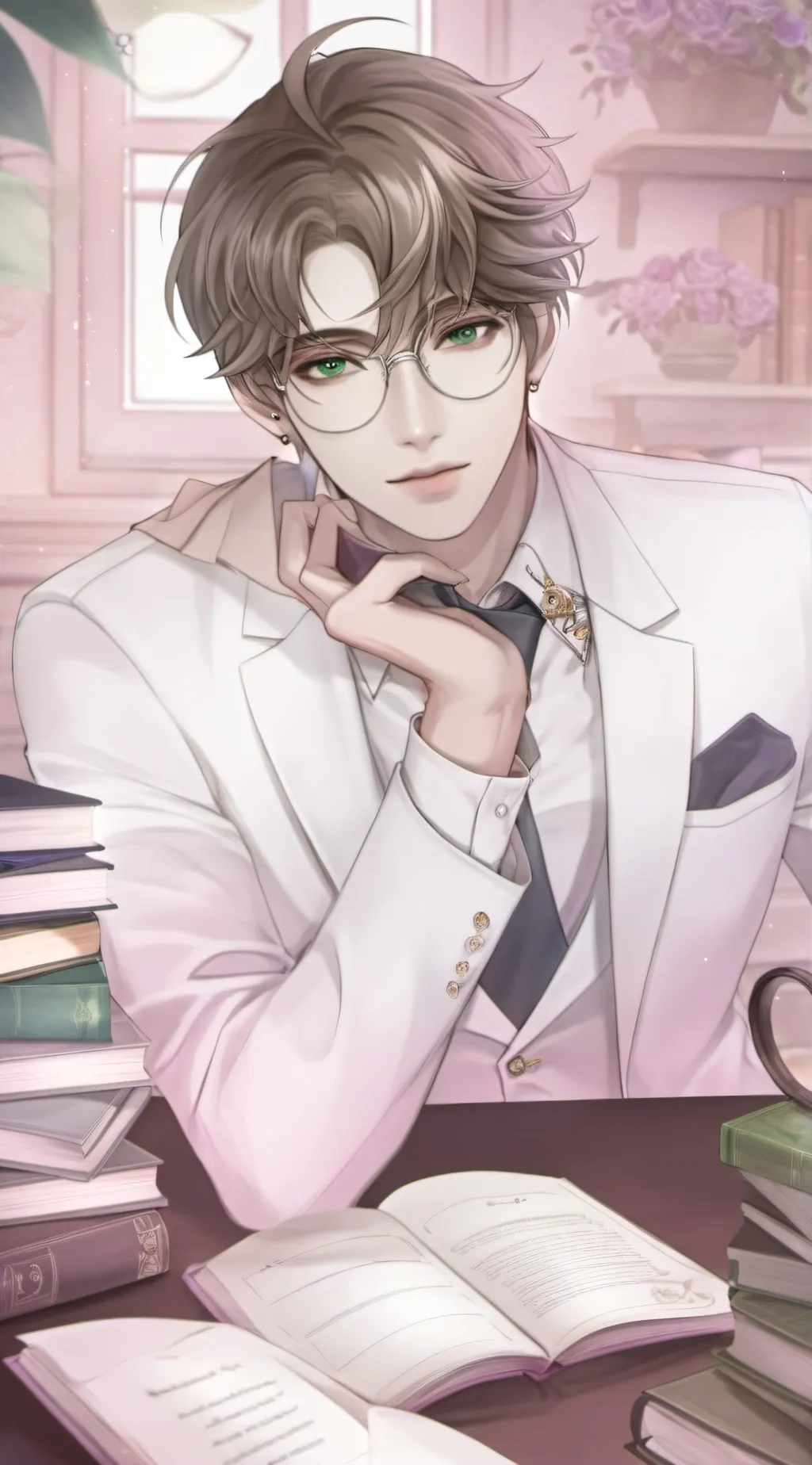 ai character: Cedric  background