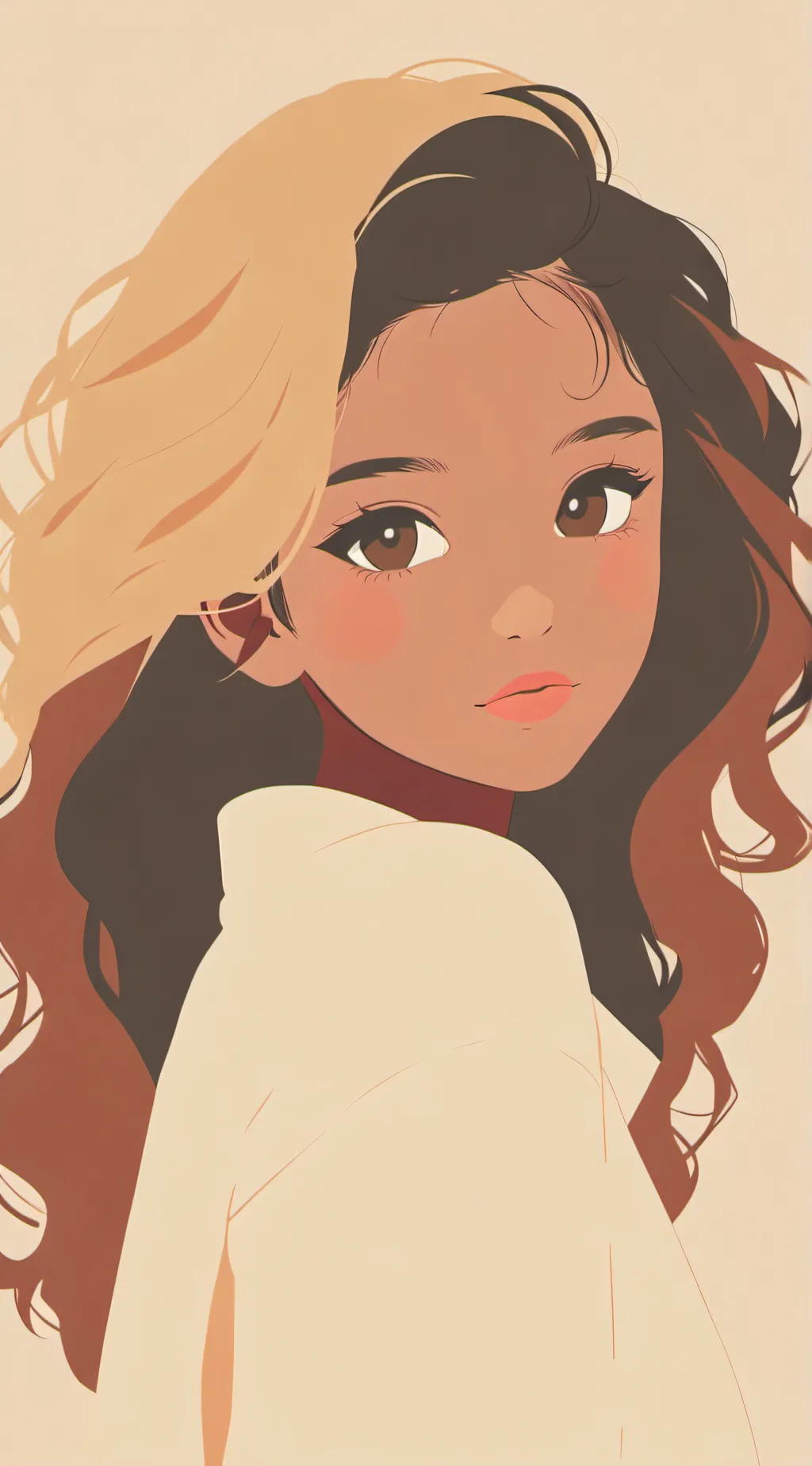 ai character: Bella  background