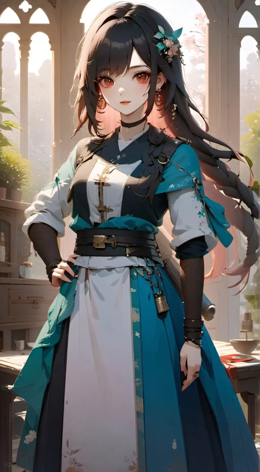 ai character: Lola  background