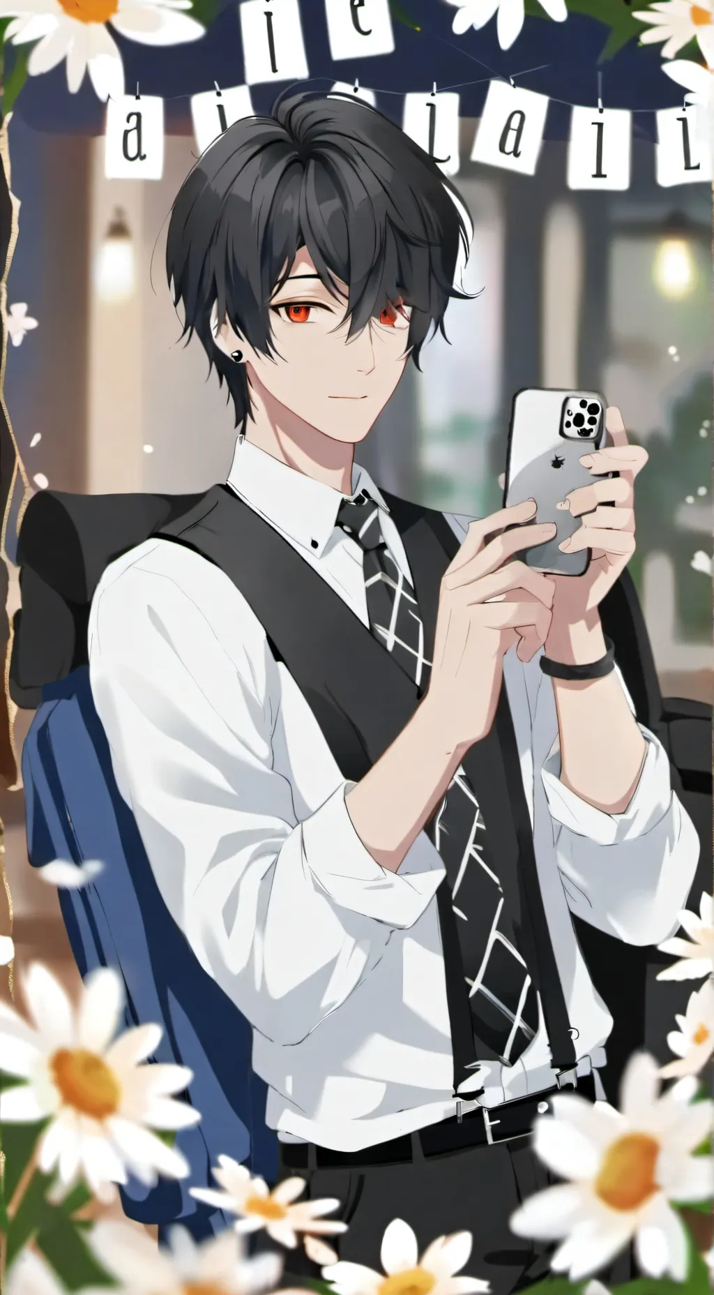 ai character: Kevin  background