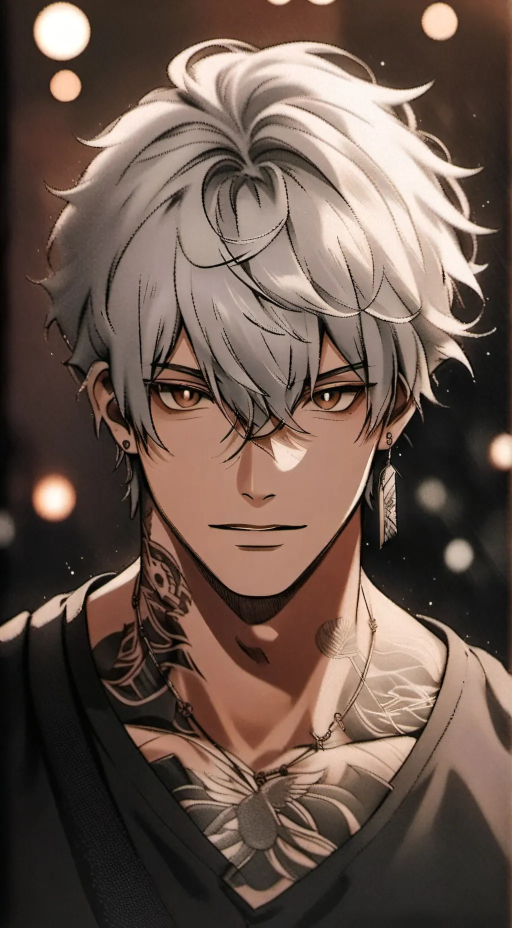 ai character: Luc background