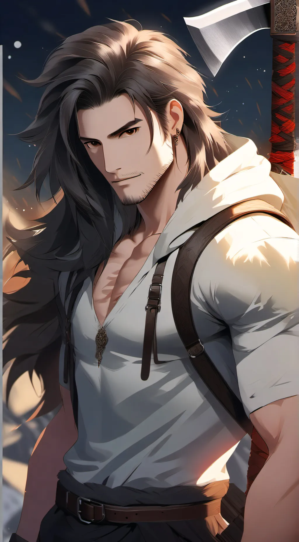 ai character: Larry Paul background
