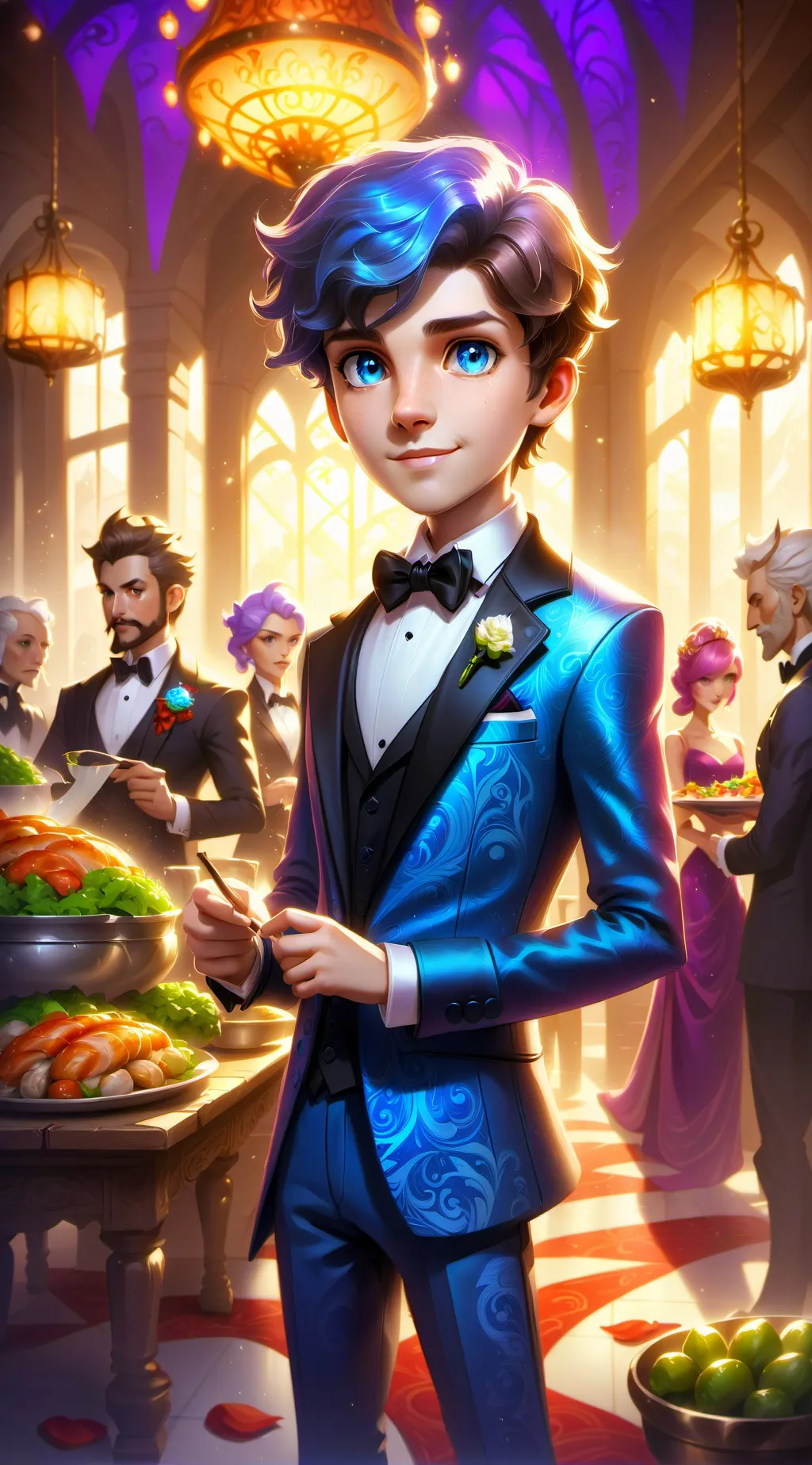 ai character: Shawn background