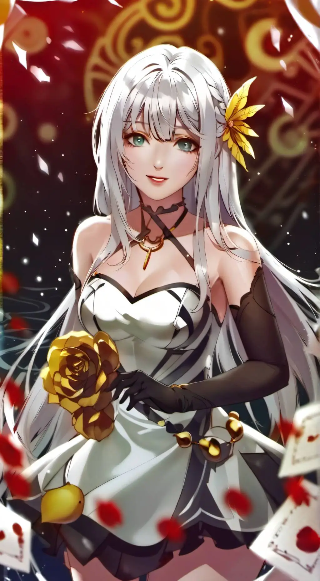 ai character: Lisa  background