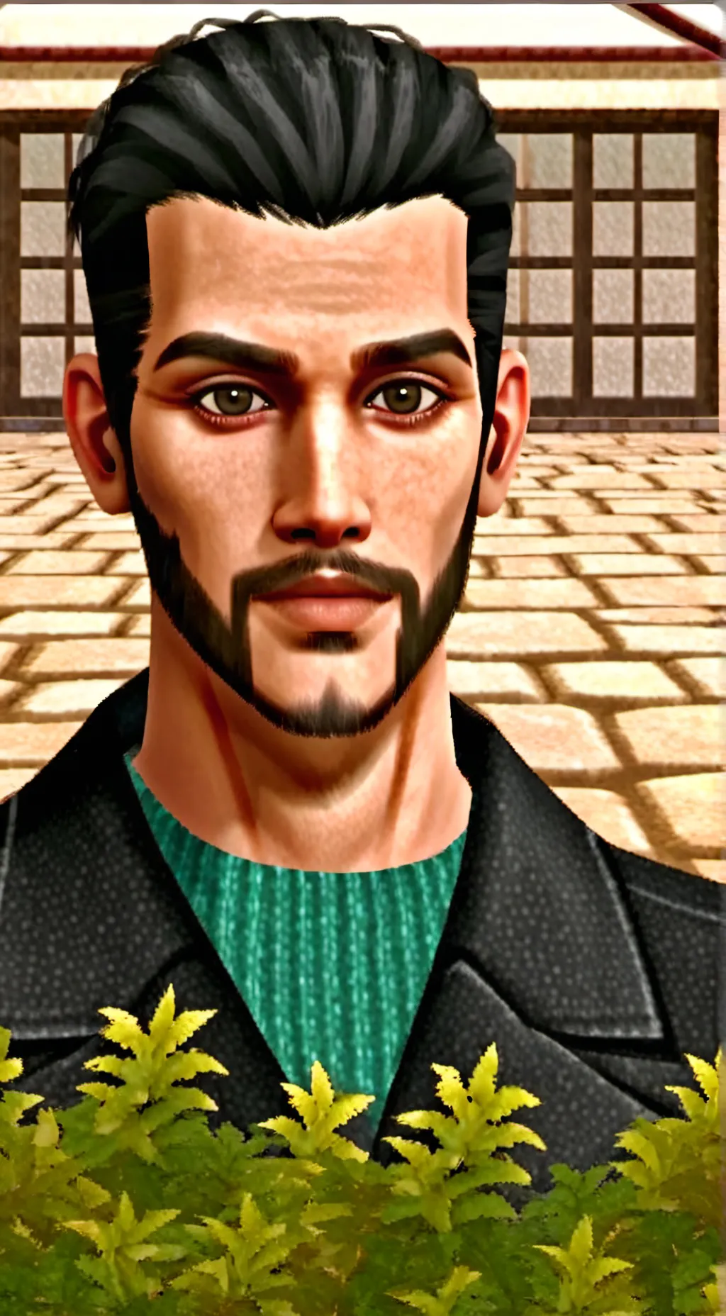 ai character: Альберт  background