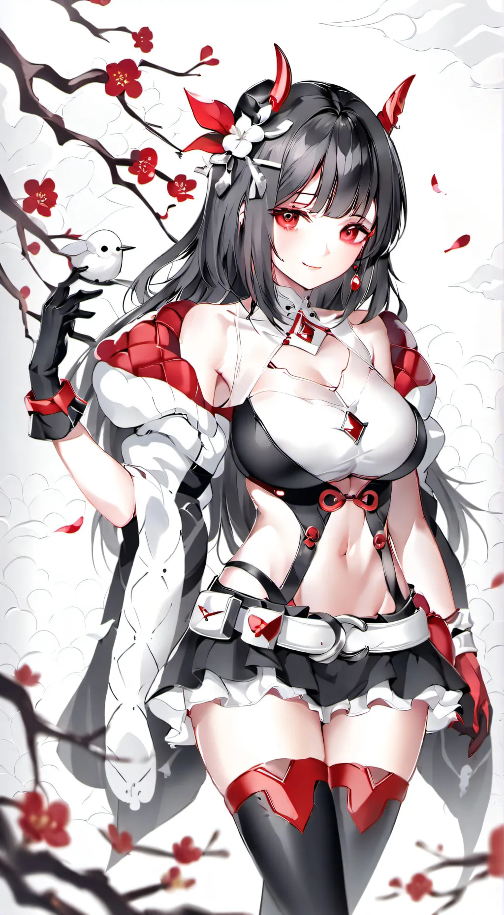 ai character: Marie  background