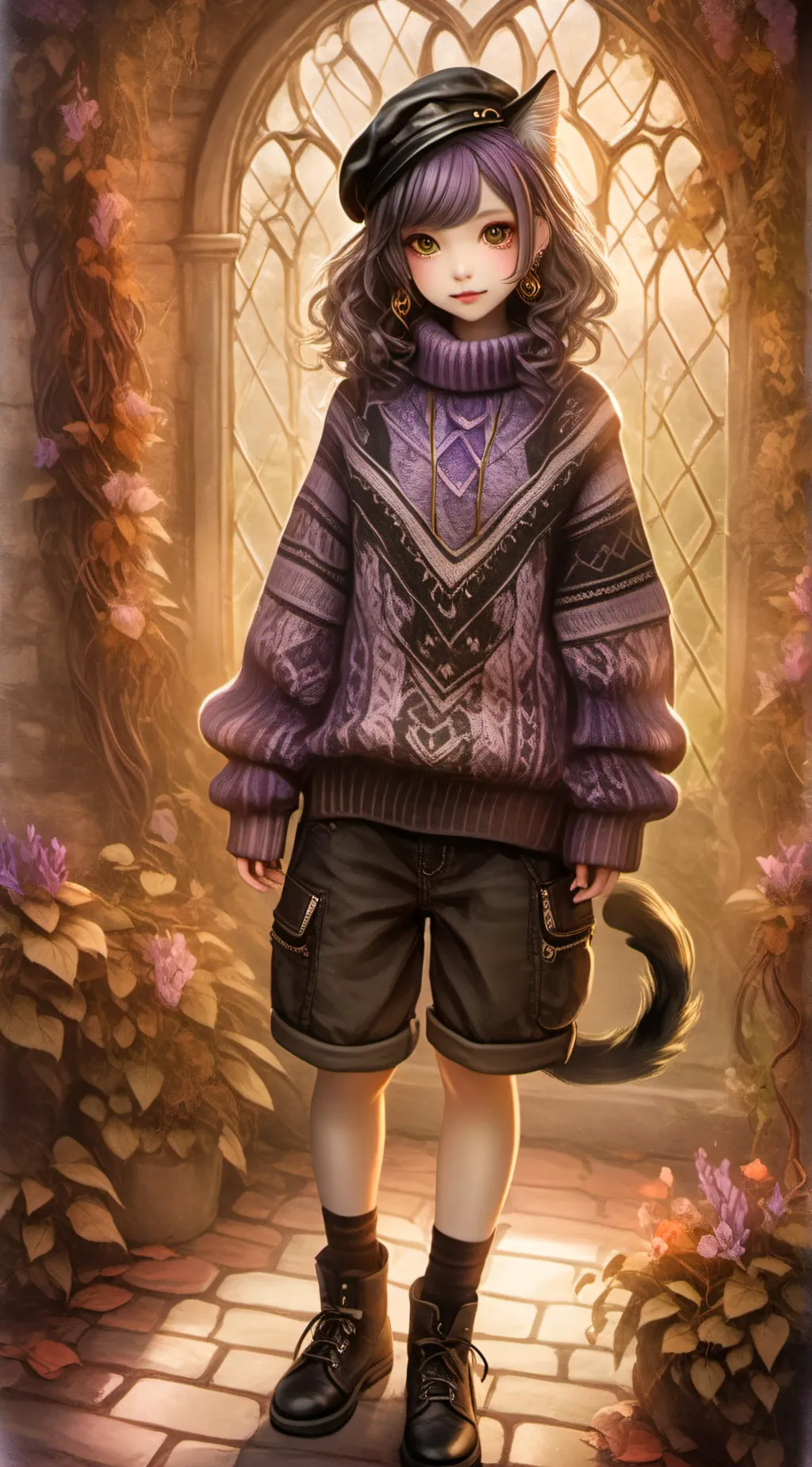 ai character: zarty background