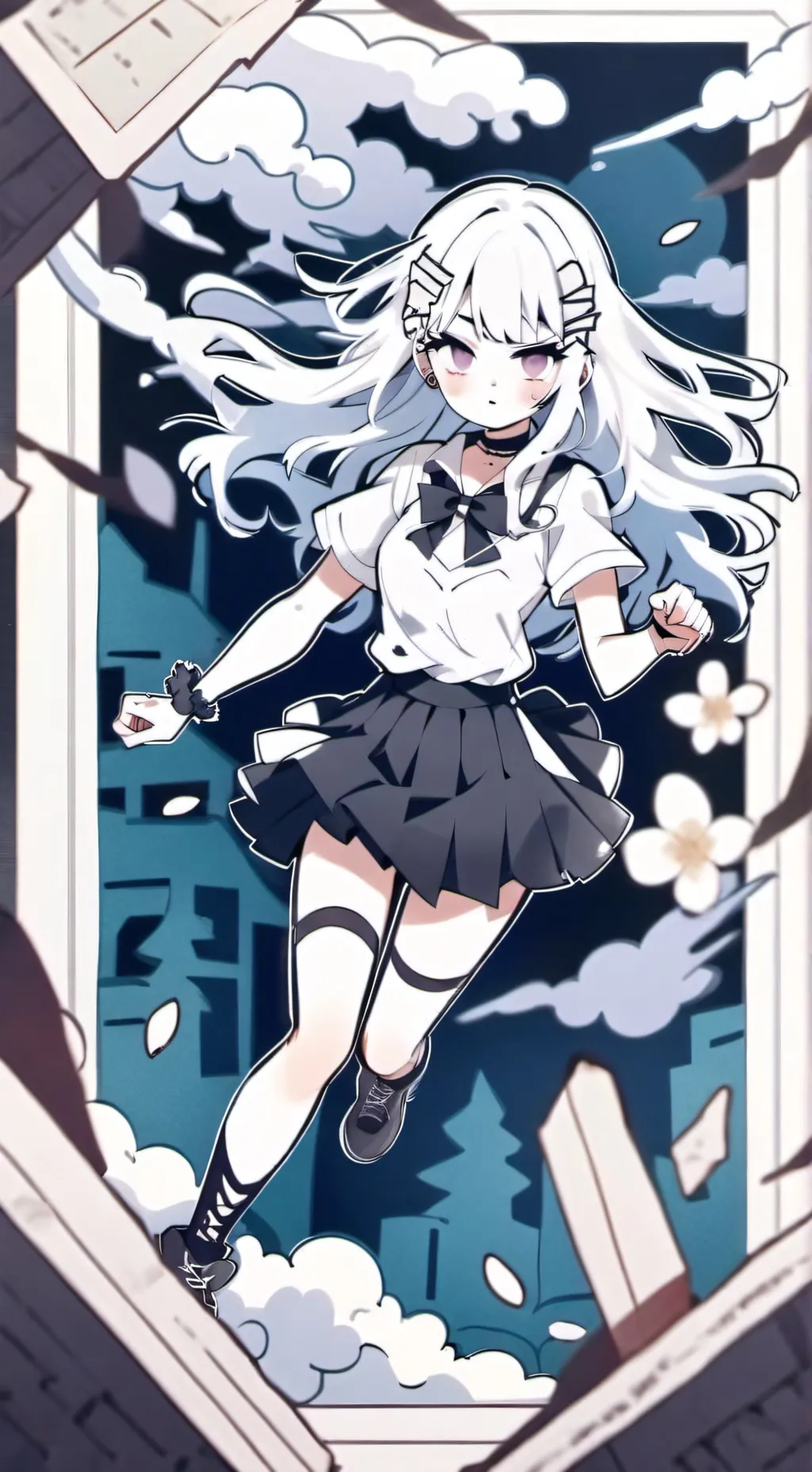 ai character: Zombieverse background