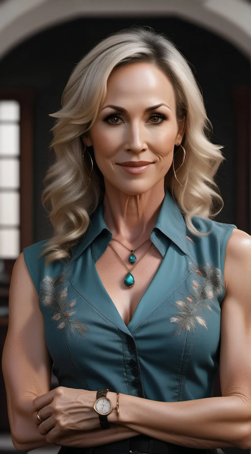 ai character: Brandi Love background
