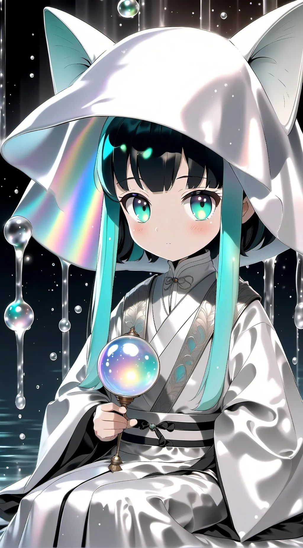 ai character: Tokito  background