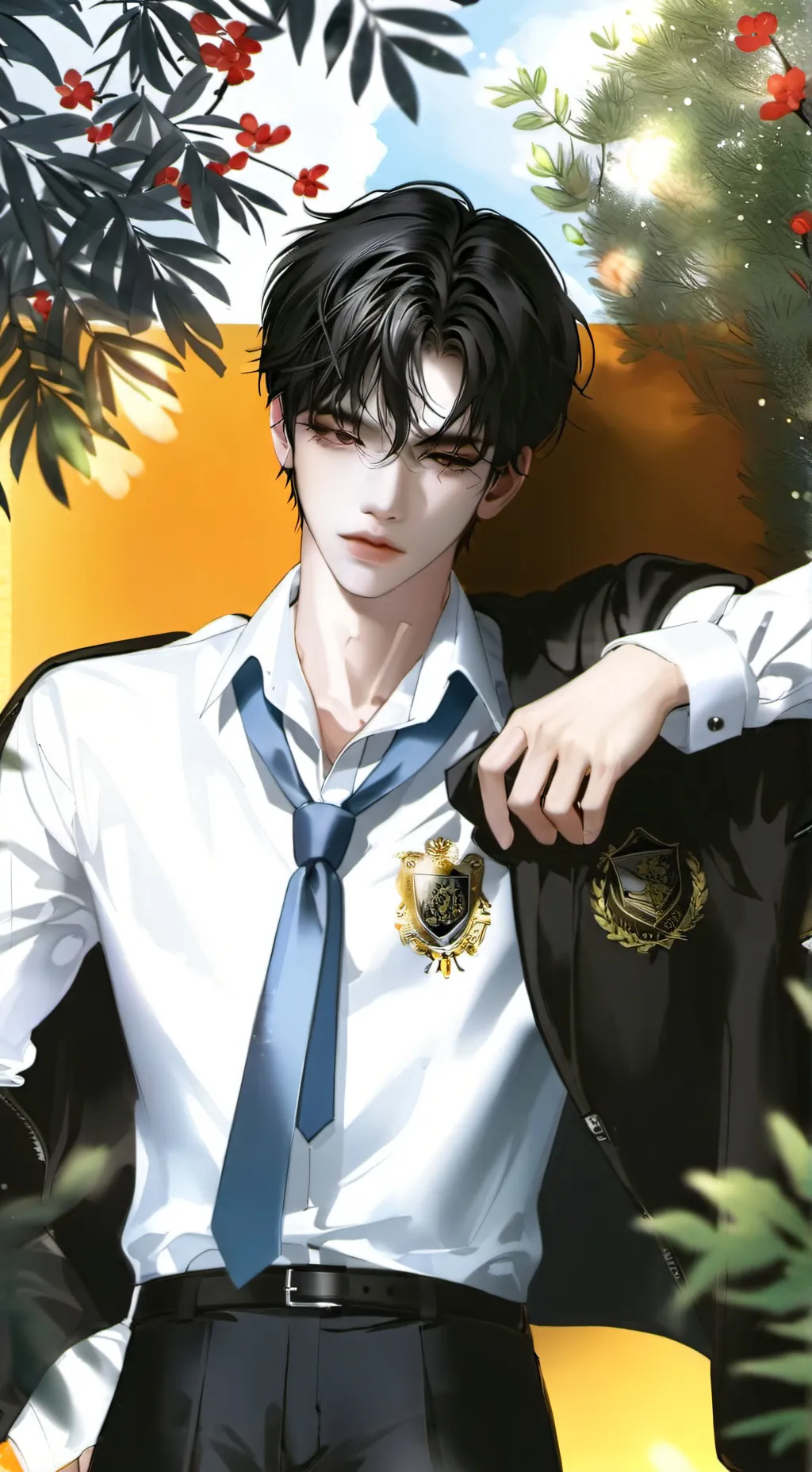 ai character: Enzo background