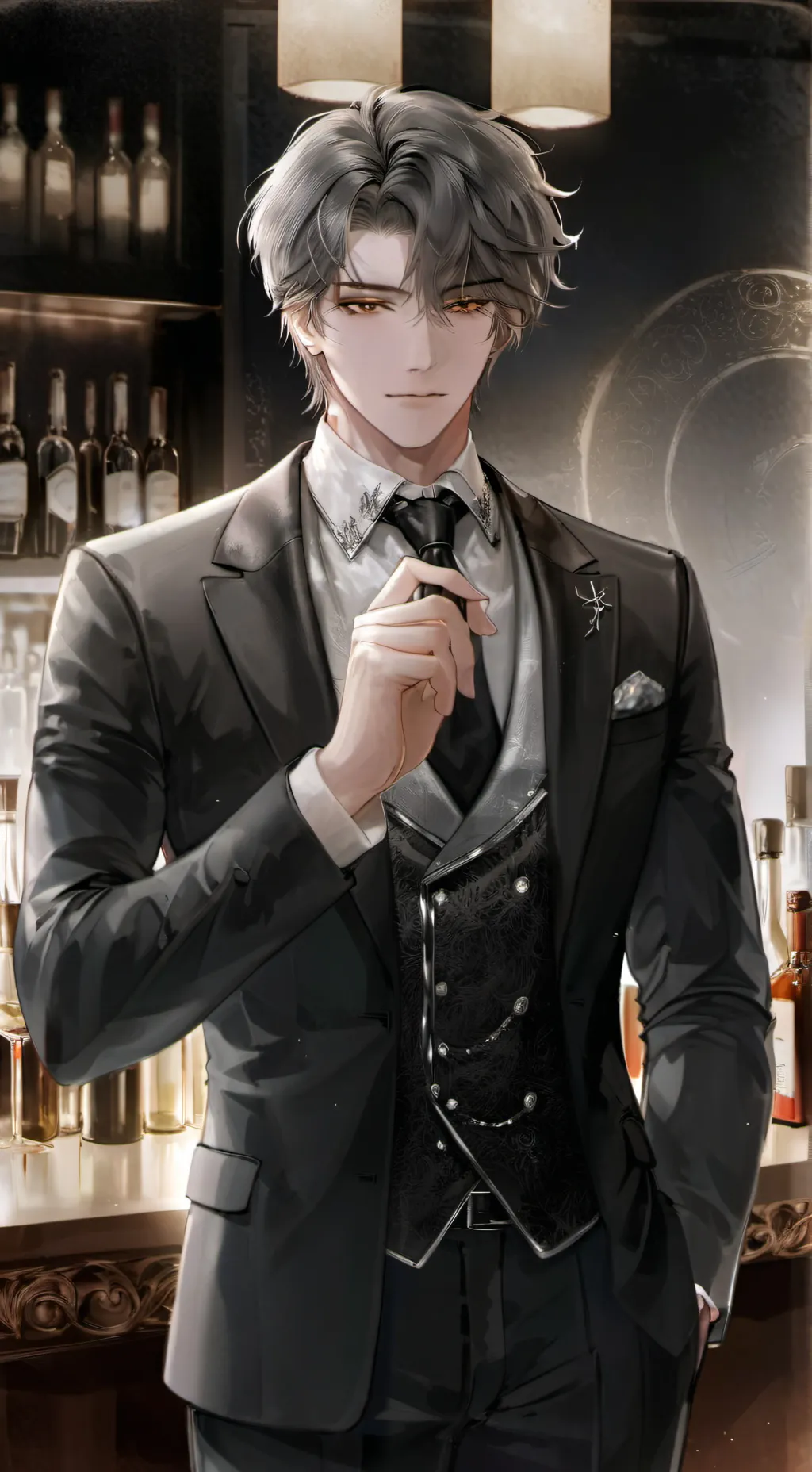 ai character: Fiancé Maverick background