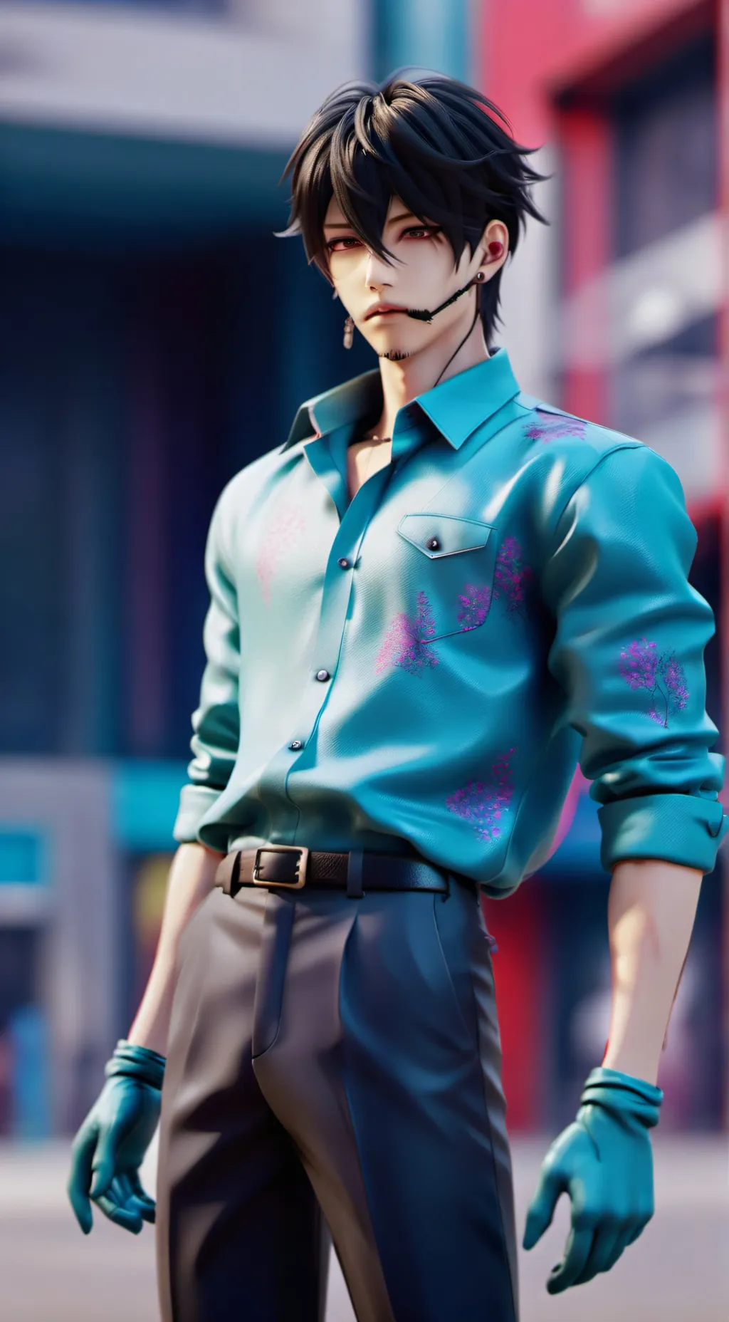 ai character: wiliam background