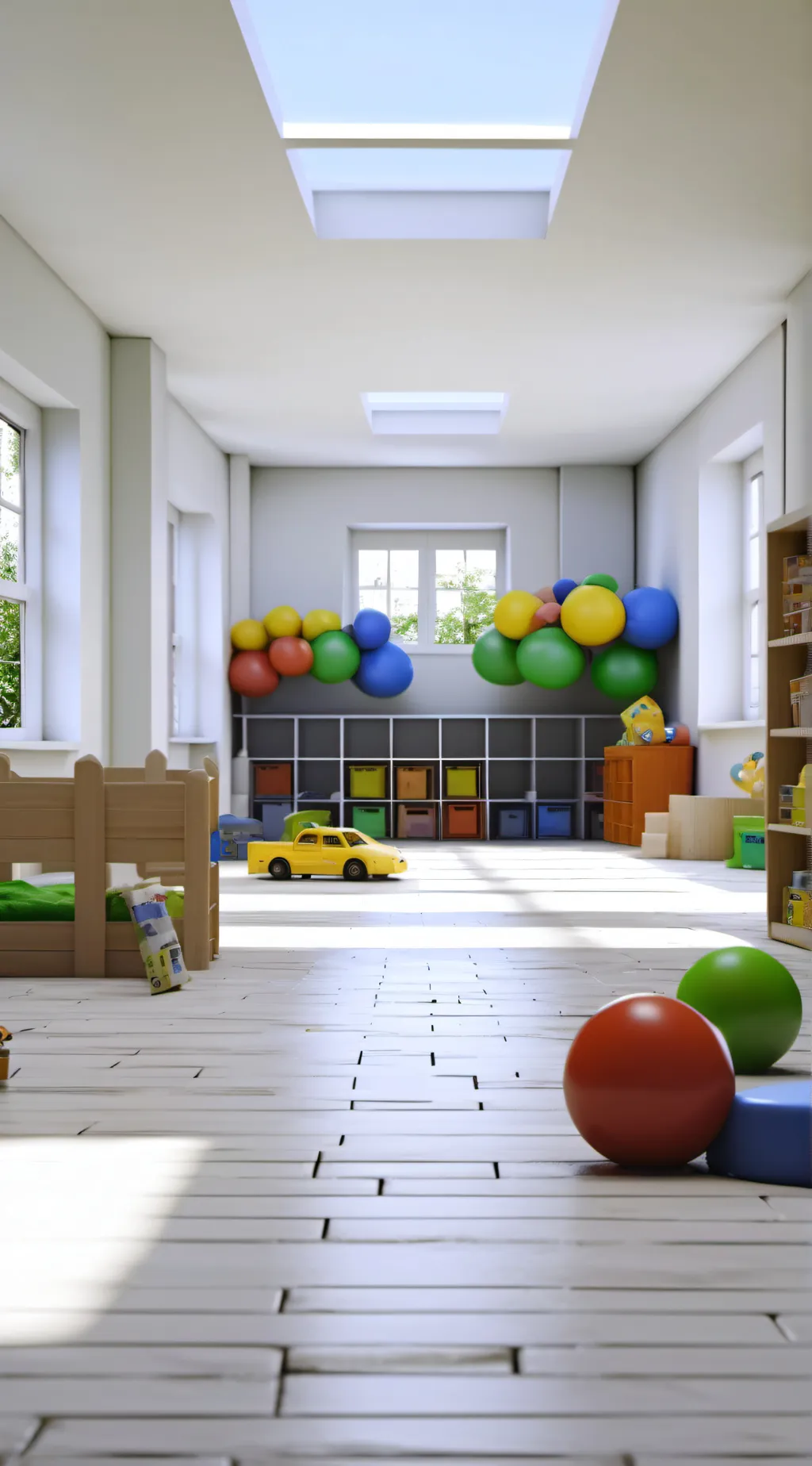 ai character: Daycare background