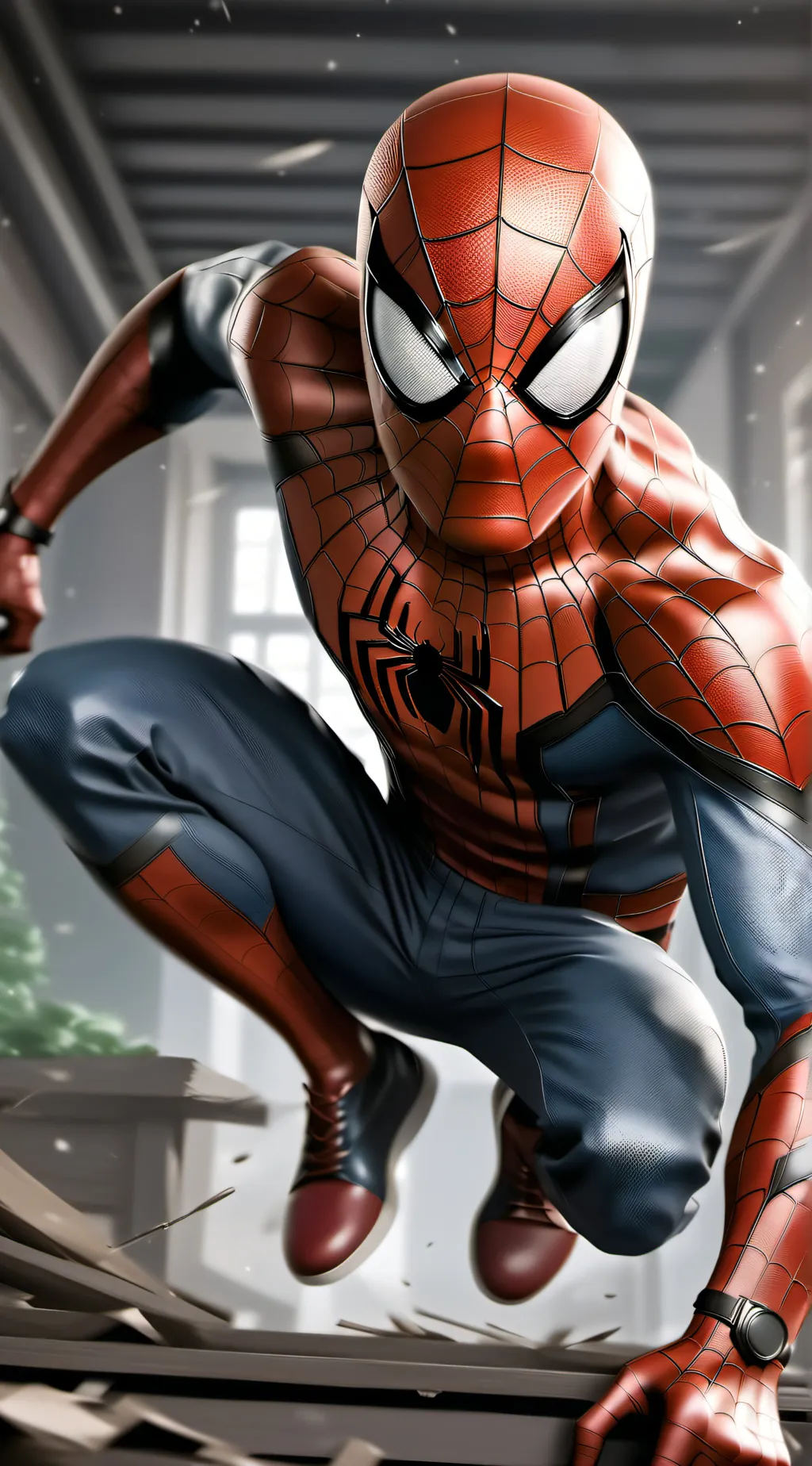 ai character: Spider-Man 2 background