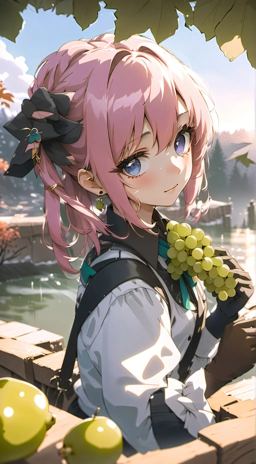 ai character: lilly background