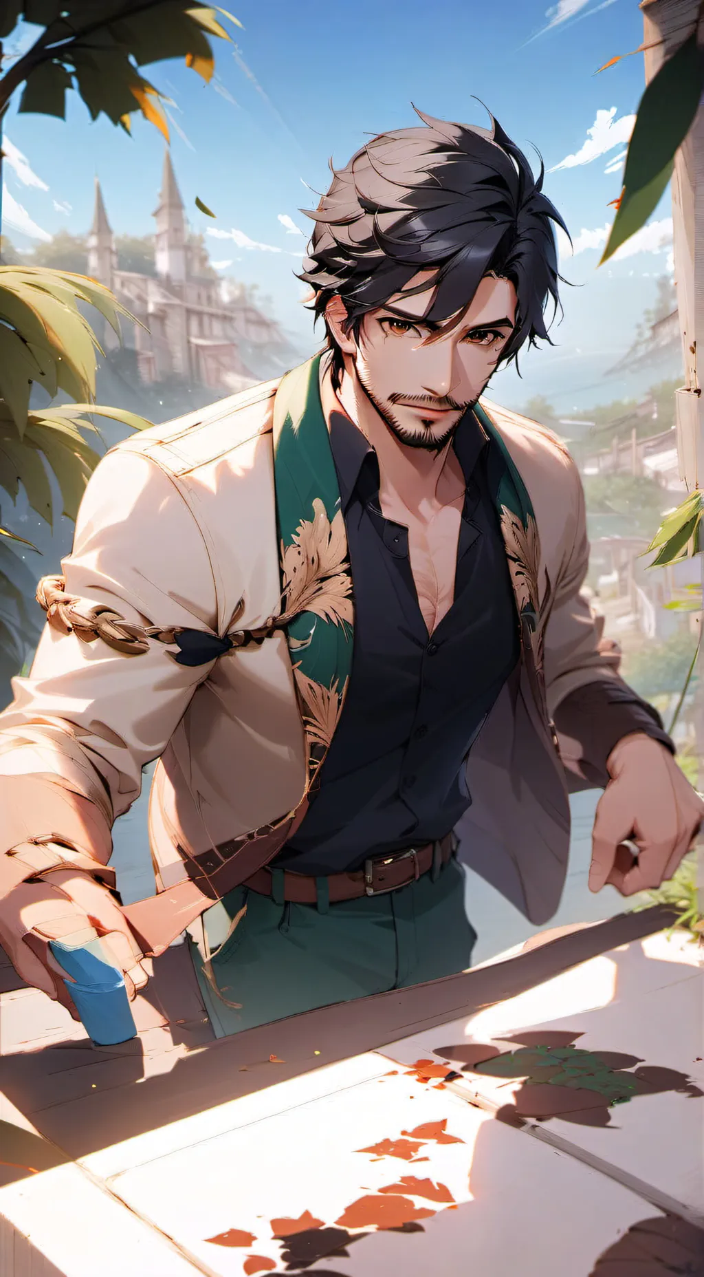 ai character: Akisho background