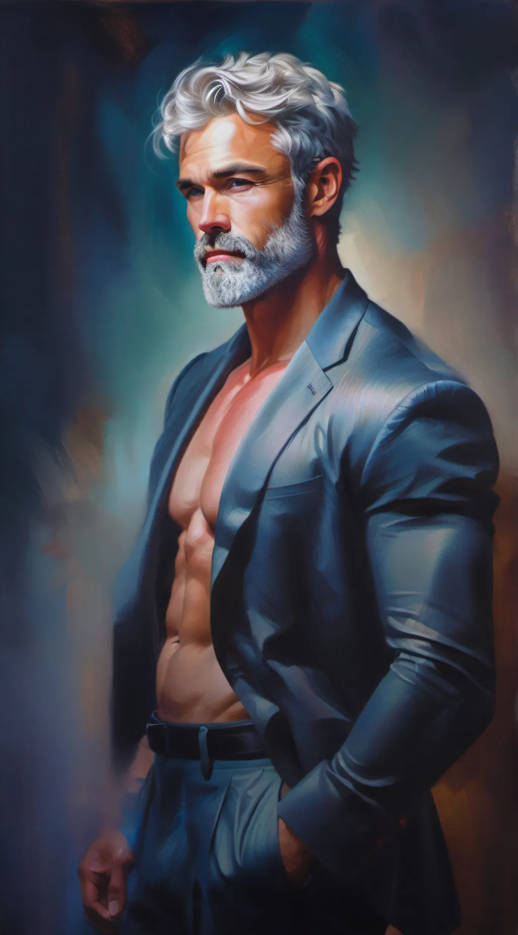 ai character: BUBBLES background