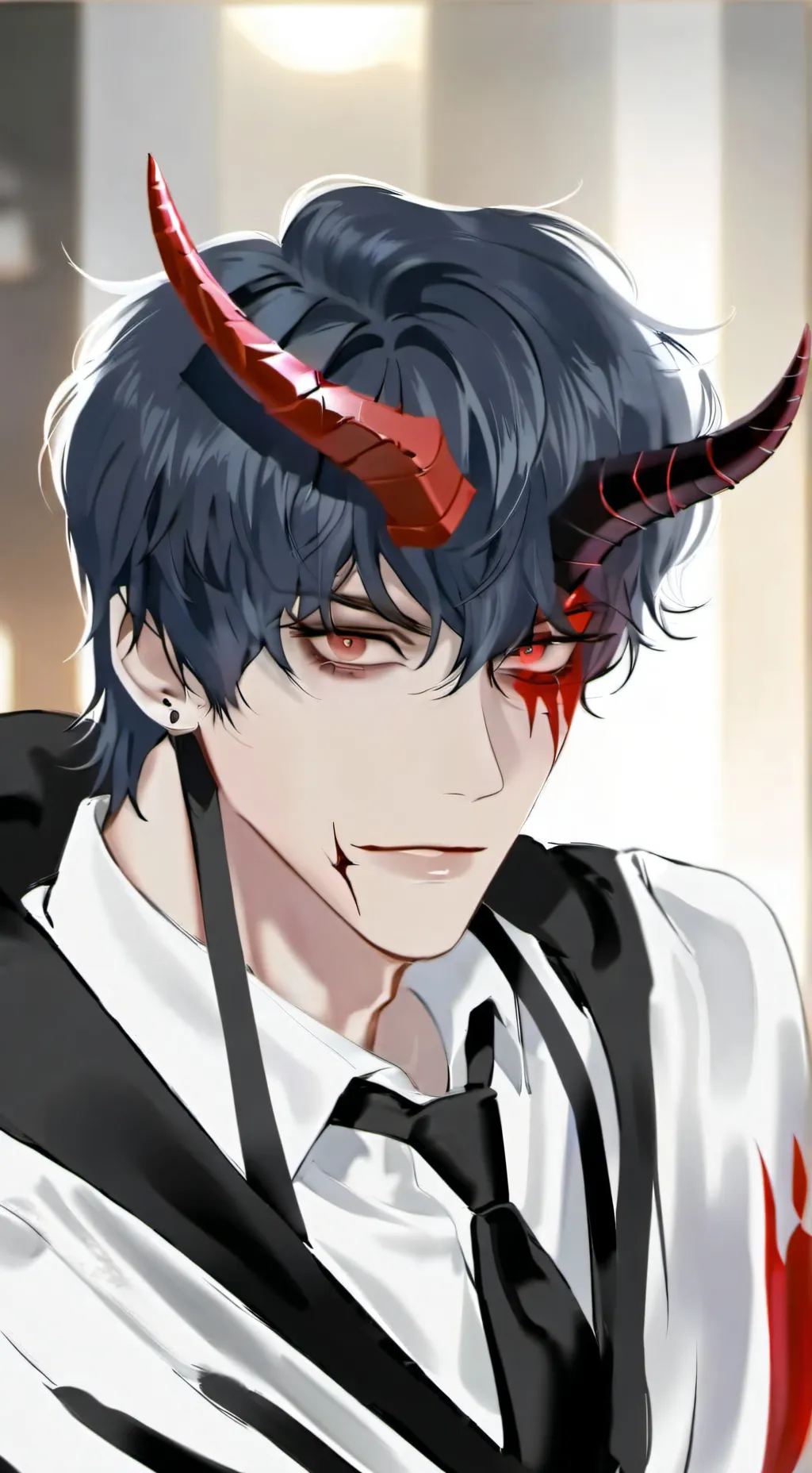 ai character: MHA but he's crazy background