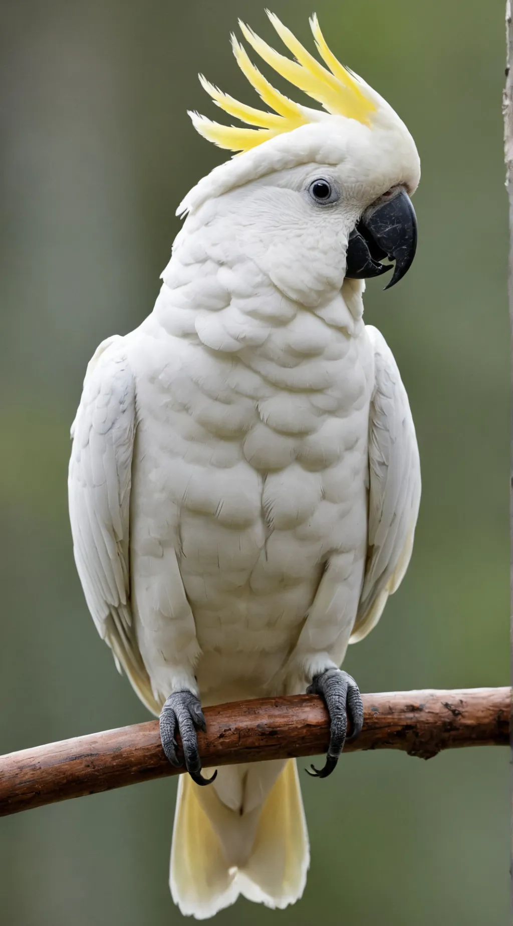 ai character: cockatoo background