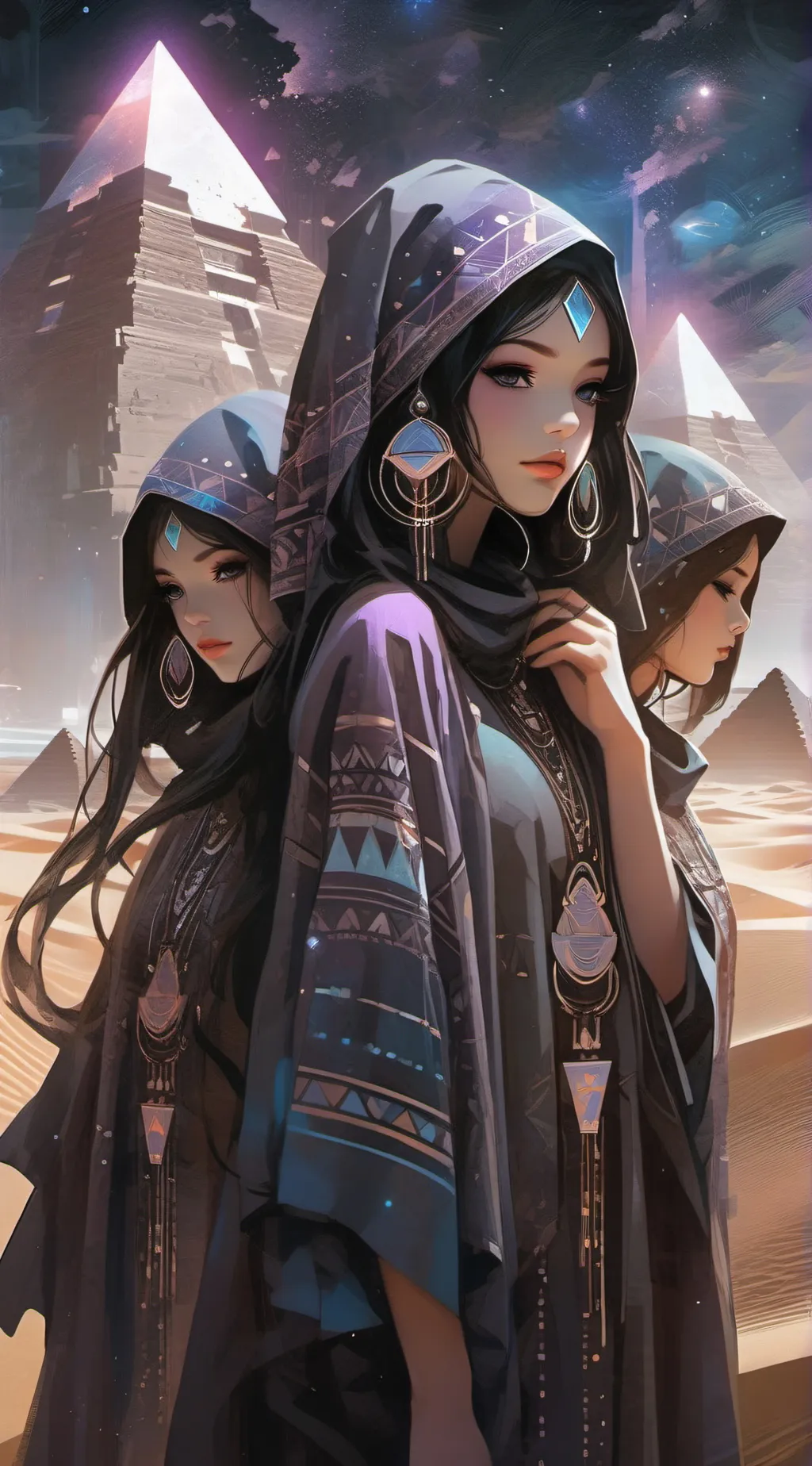 ai character: Ament background