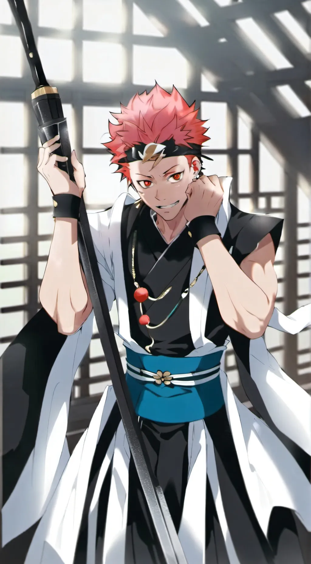 ai character: sukuna  background