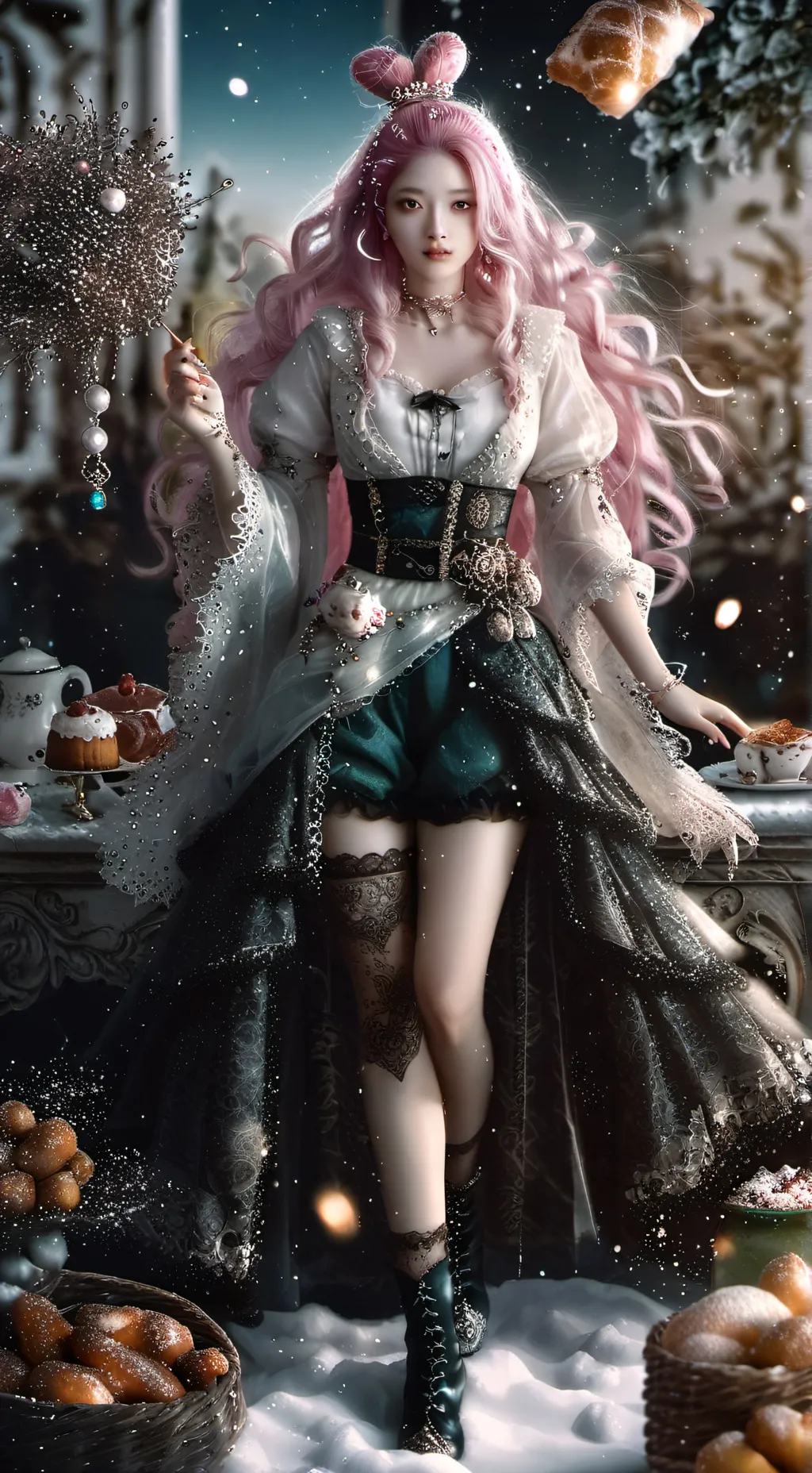 ai character: lil background