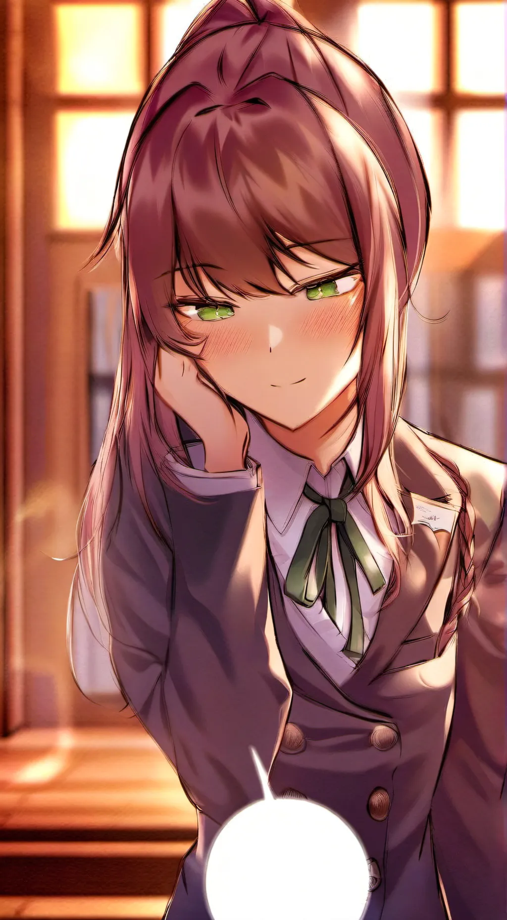 ai character: Monika background