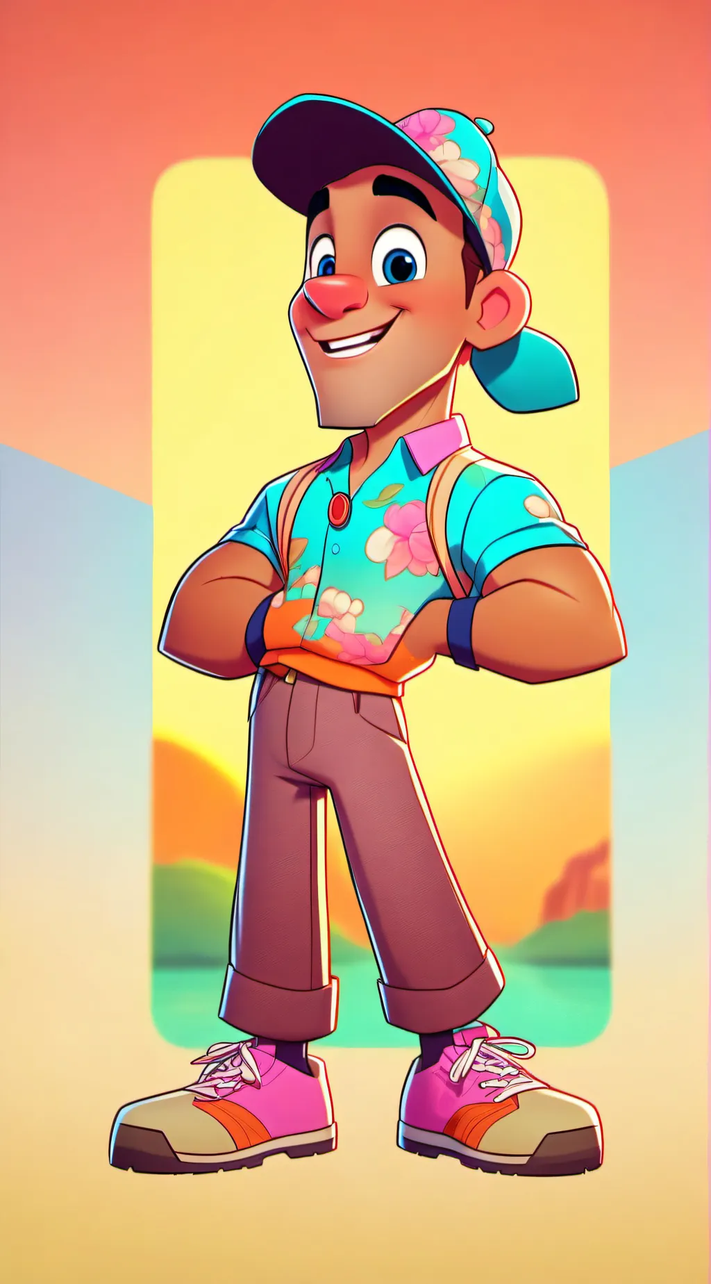 ai character: Hb background