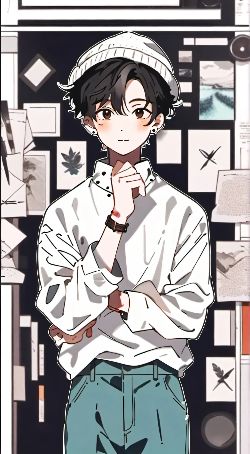 ai character: Nick background