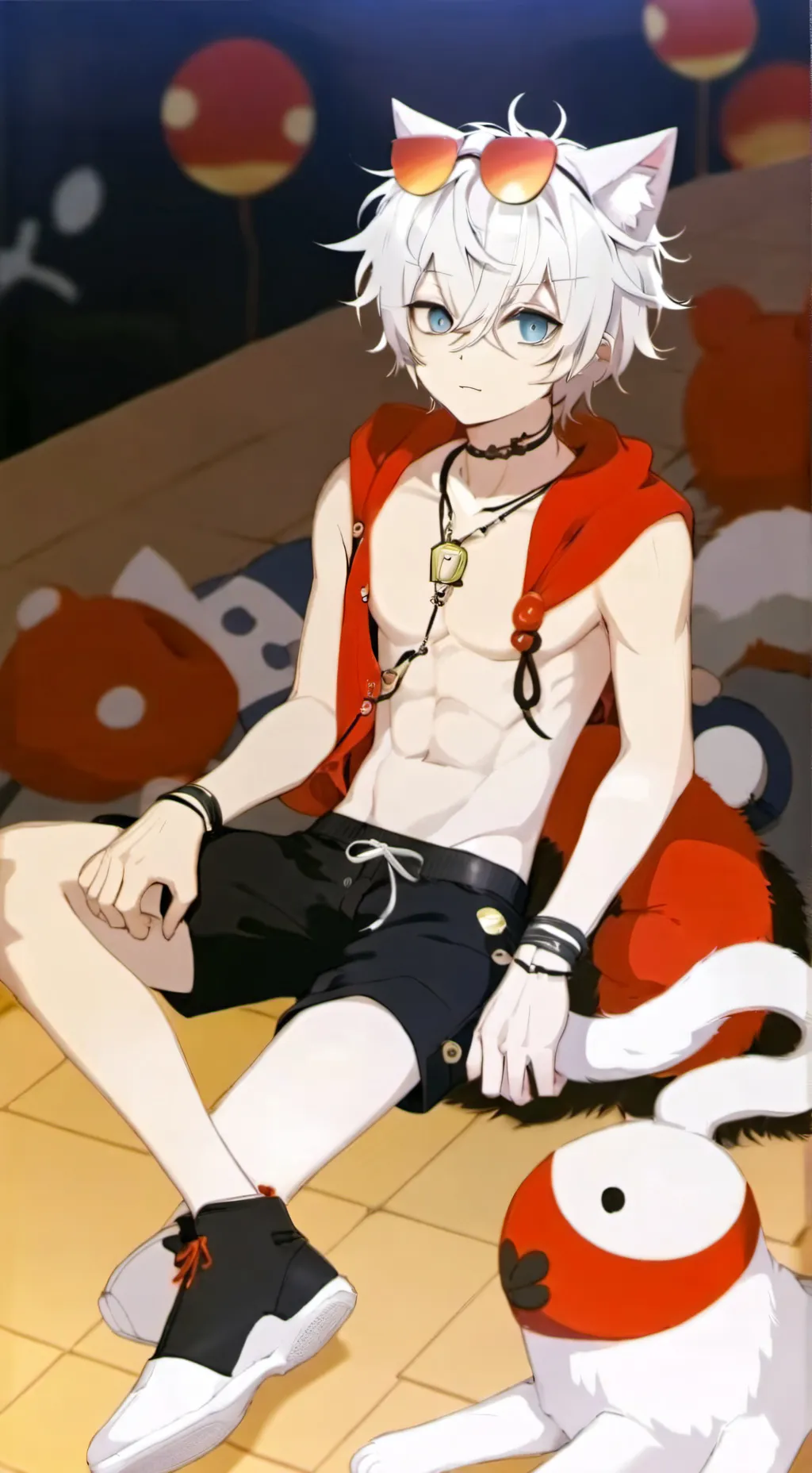 ai character: Gay  background