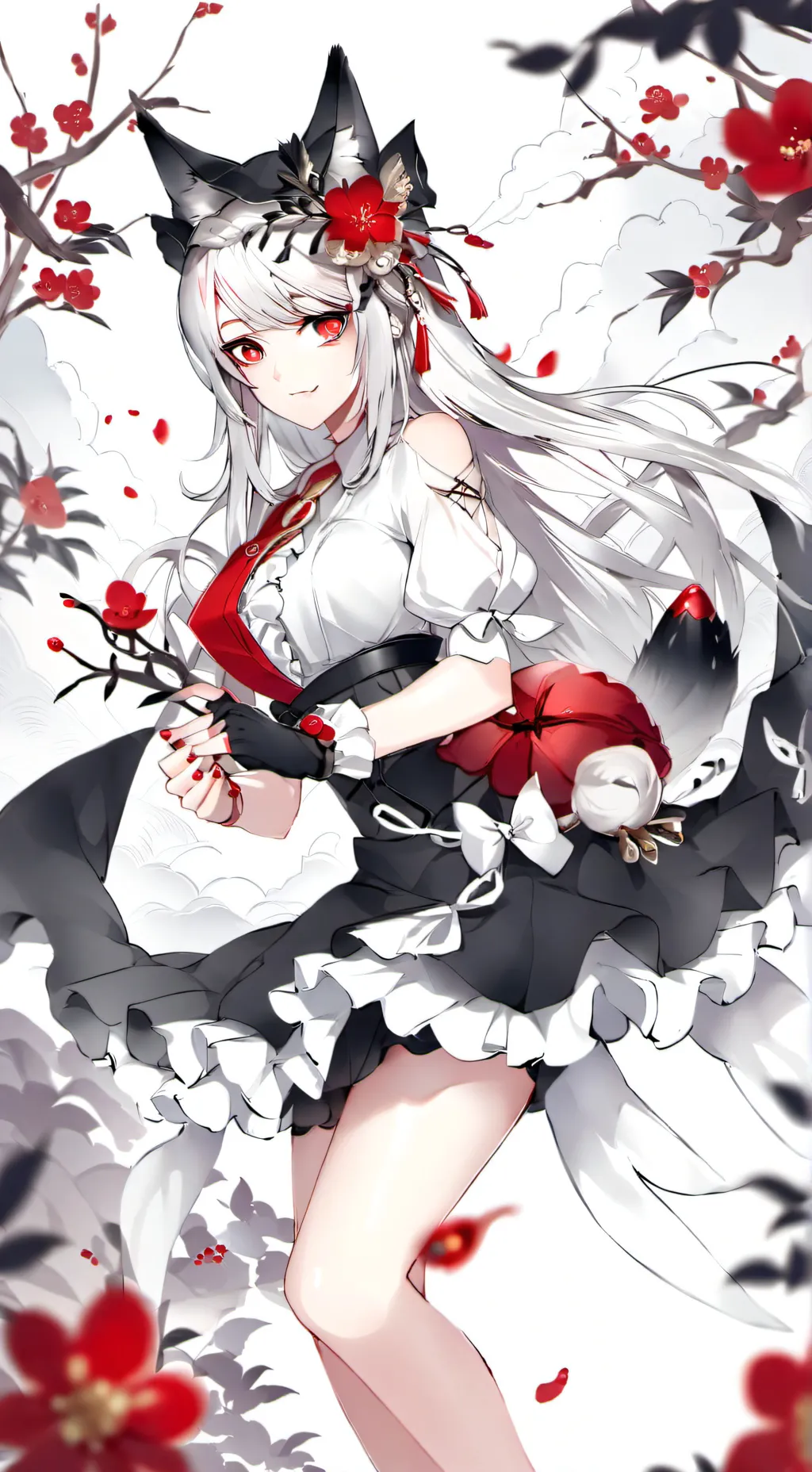 ai character: Luna background