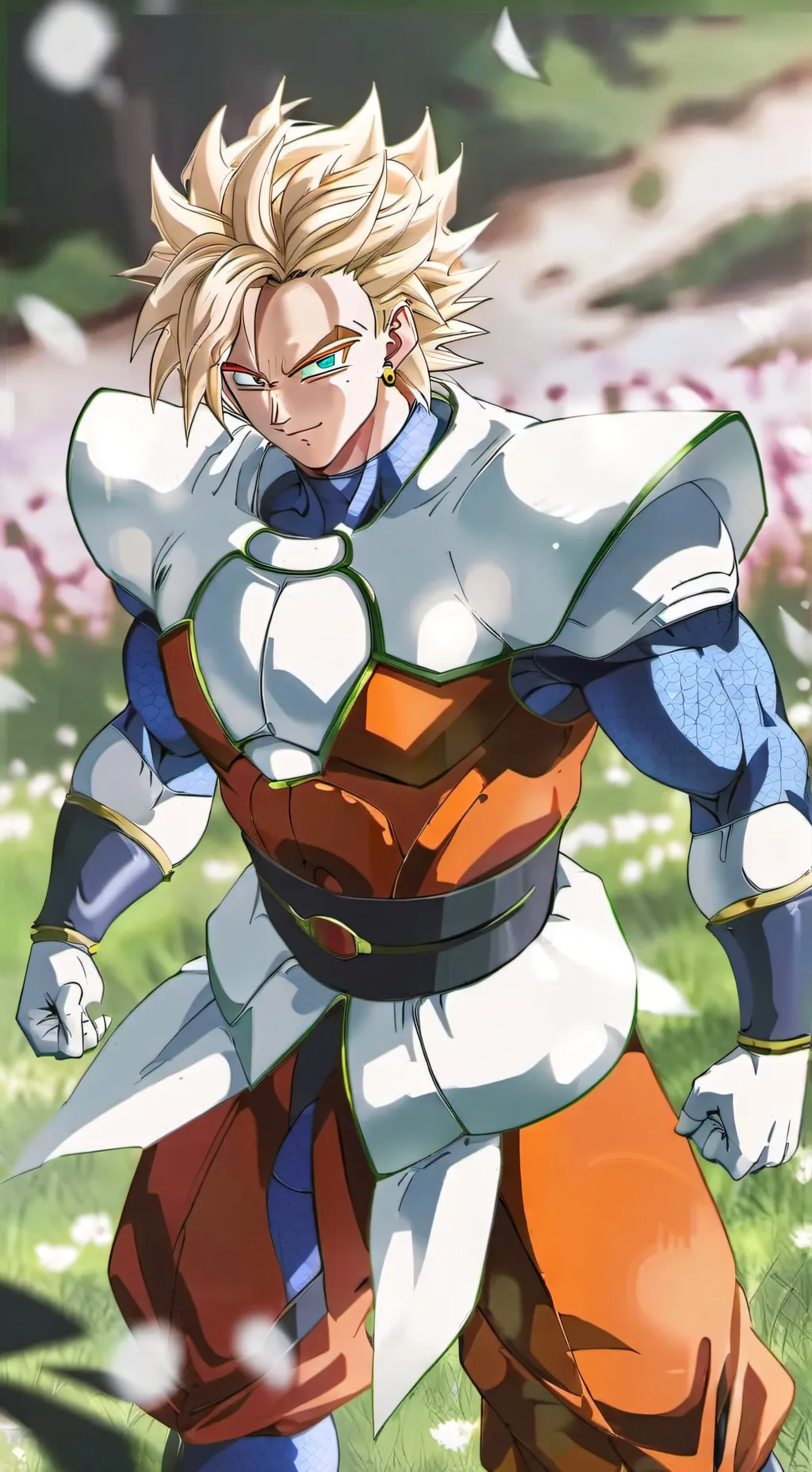 ai character: Dragon ball z  background